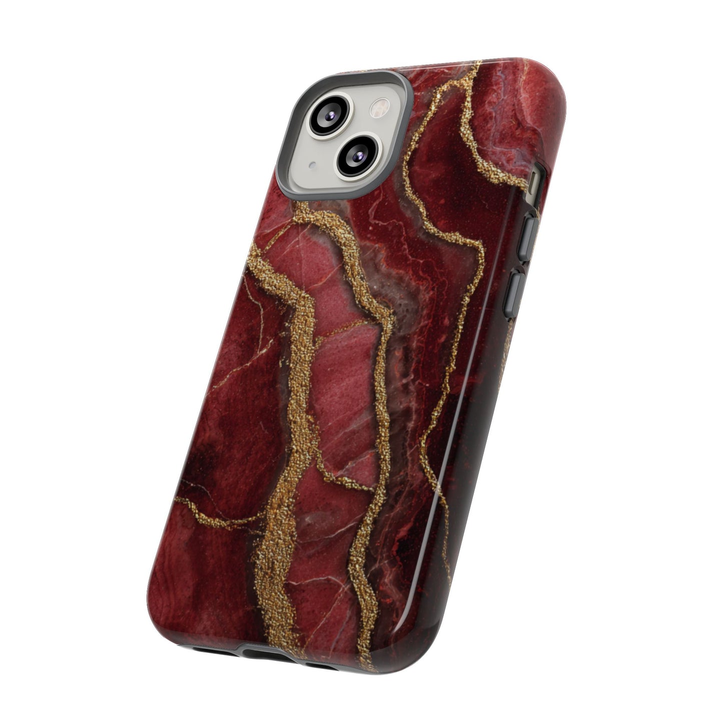 Red & Gold Marble [TOUGH CASE]