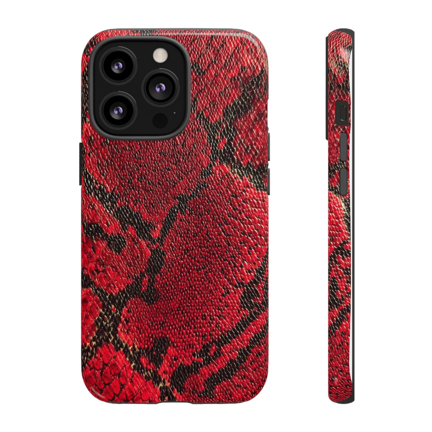 Red Snake Skin [TOUGH CASE]