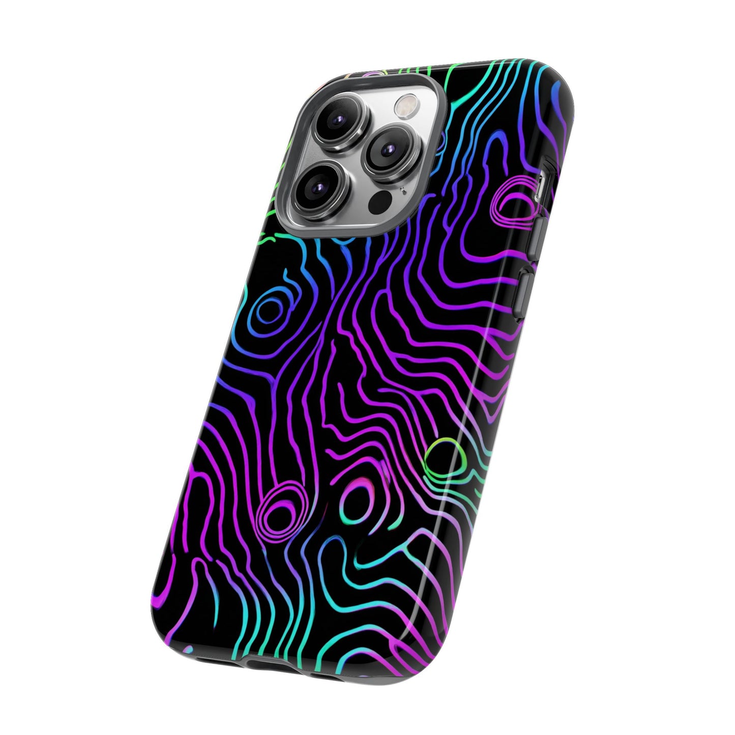 Topographic (iPhone X - iPhone 17 Pro Max) [TOUGH CASE]