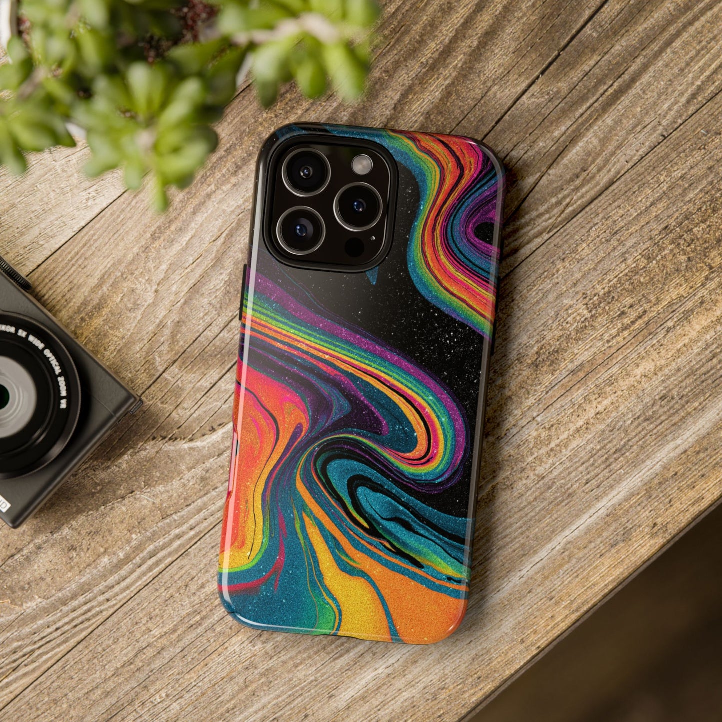 Rainbow Swirls [TOUGH CASE]