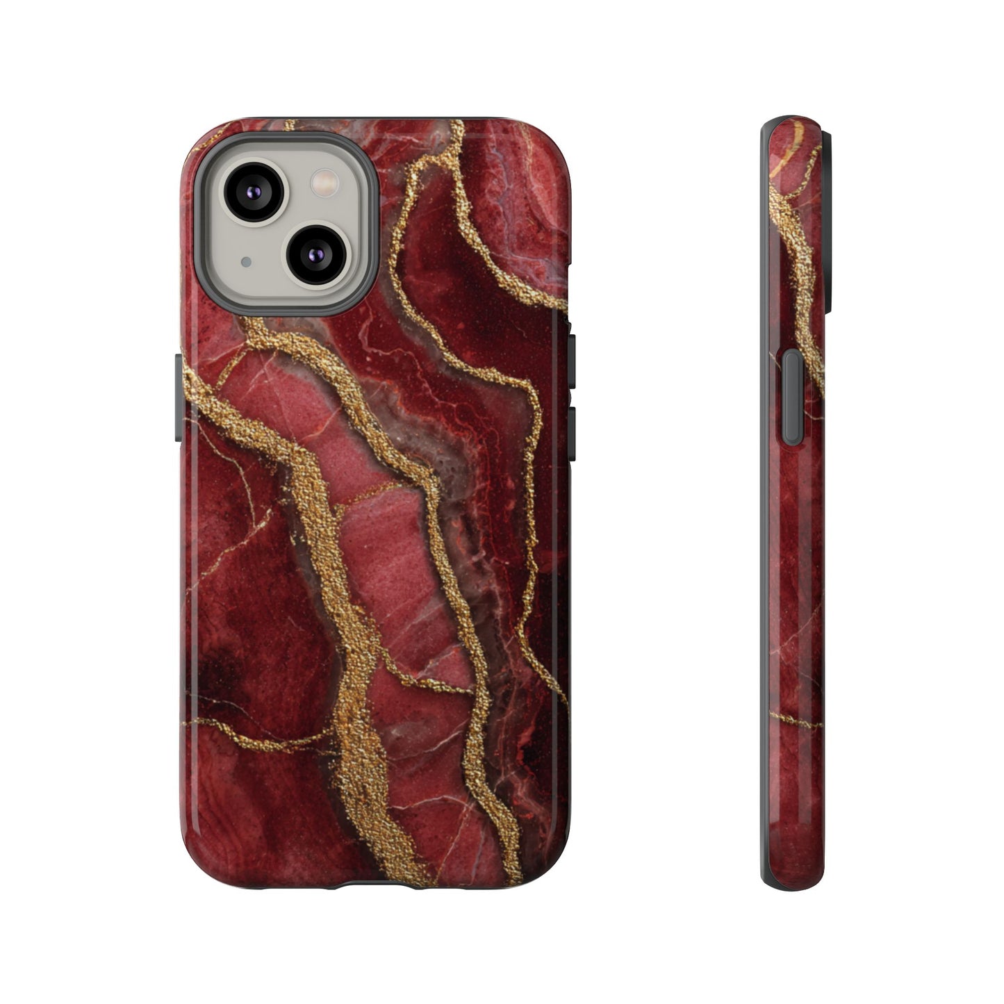 Red & Gold Marble [TOUGH CASE]