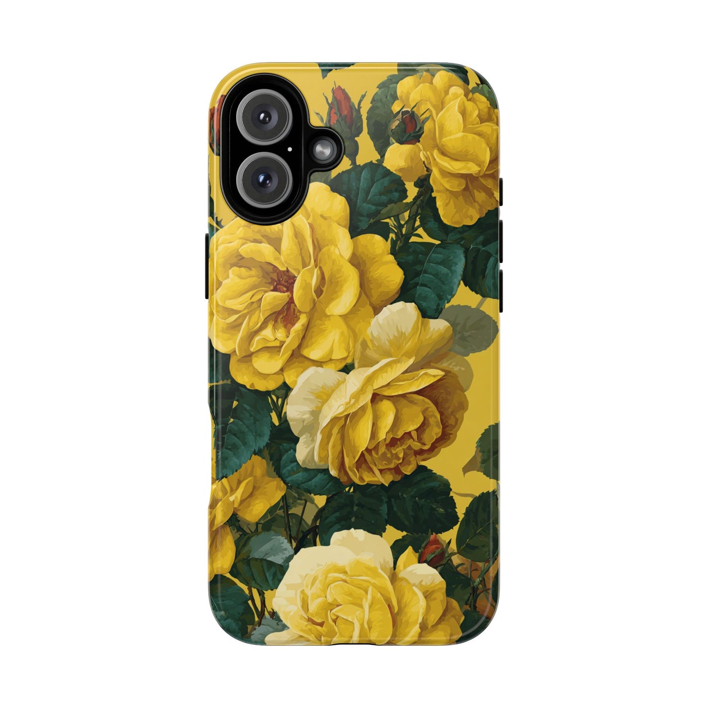 Floral Yellow Roses [TOUGH CASE]