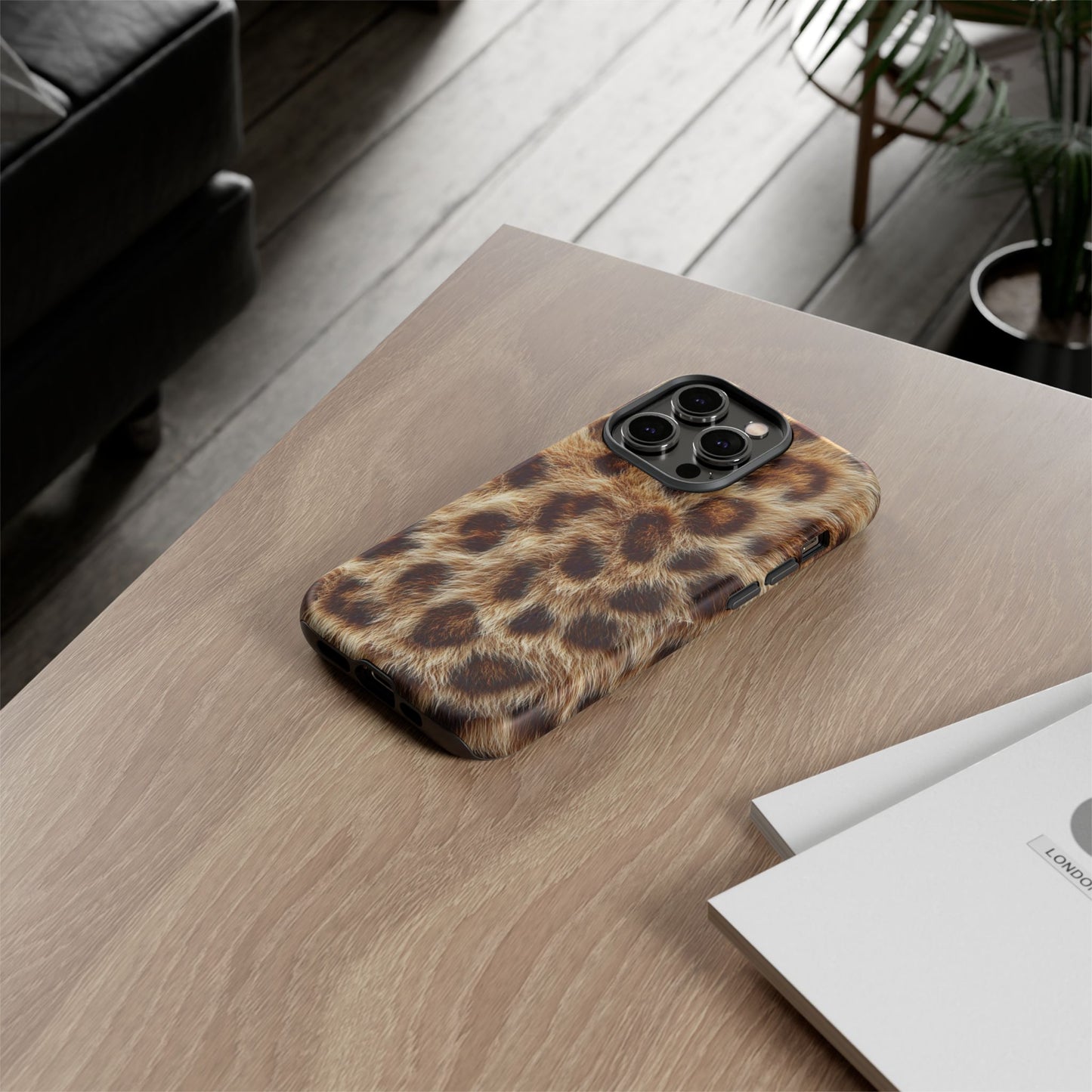 Leopard Print (iPhone X - iPhone 17 Pro Max) [TOUGH CASE]