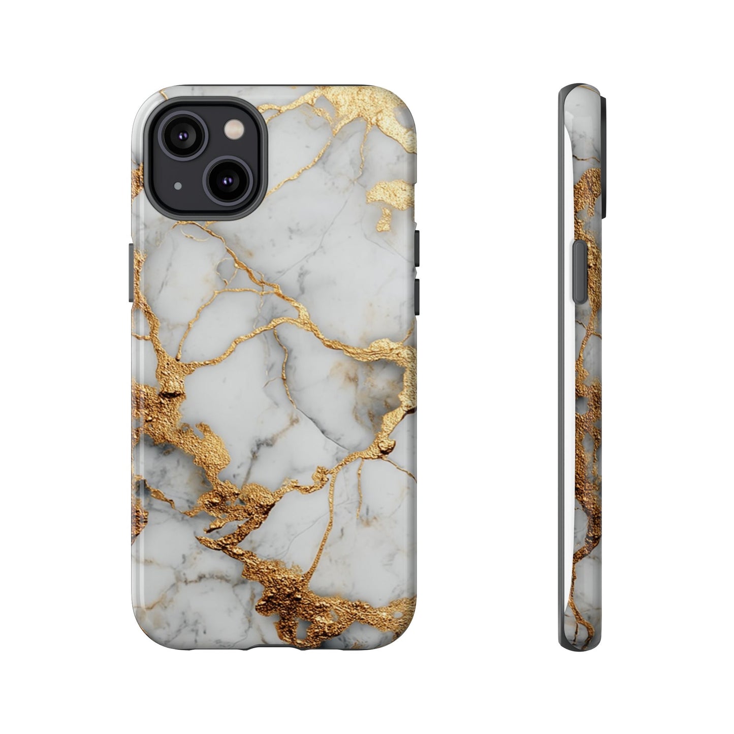 White & Gold Marble [TOUGH CASE]