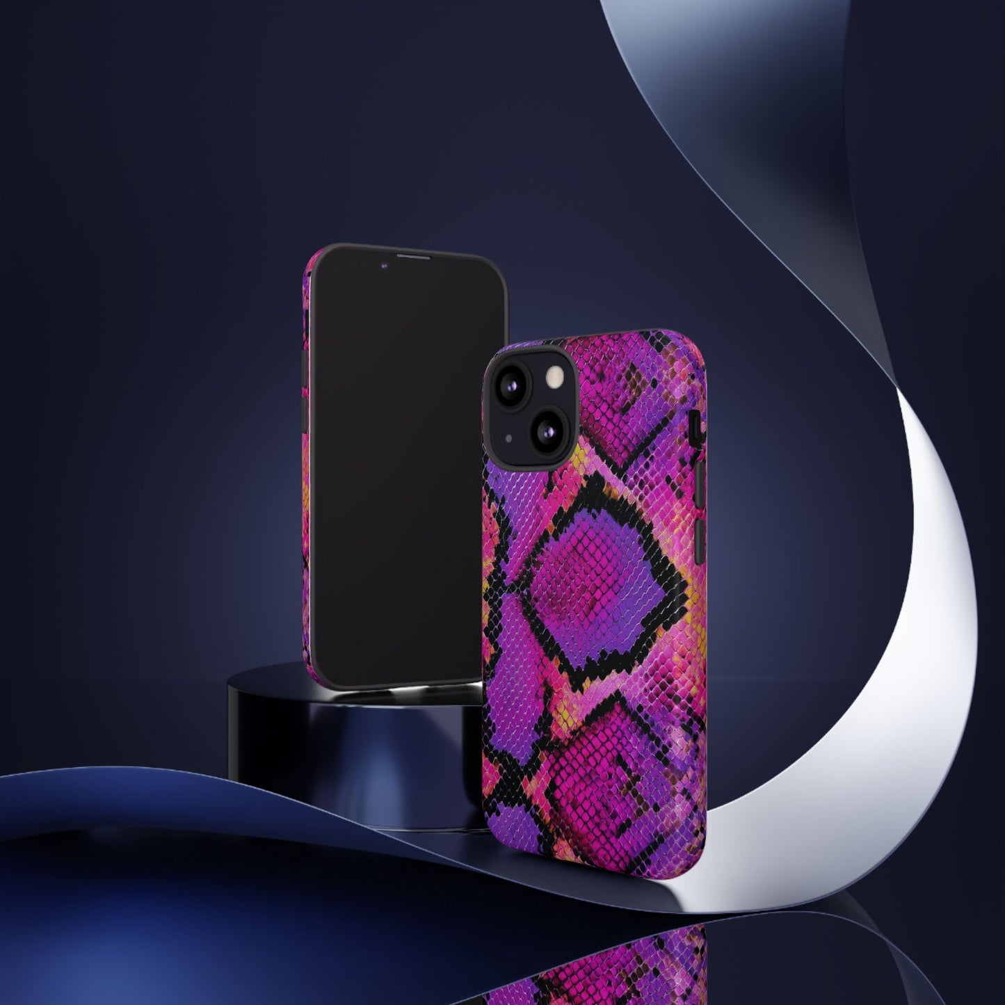 Purple Pink Snake Skin [TOUGH CASE]