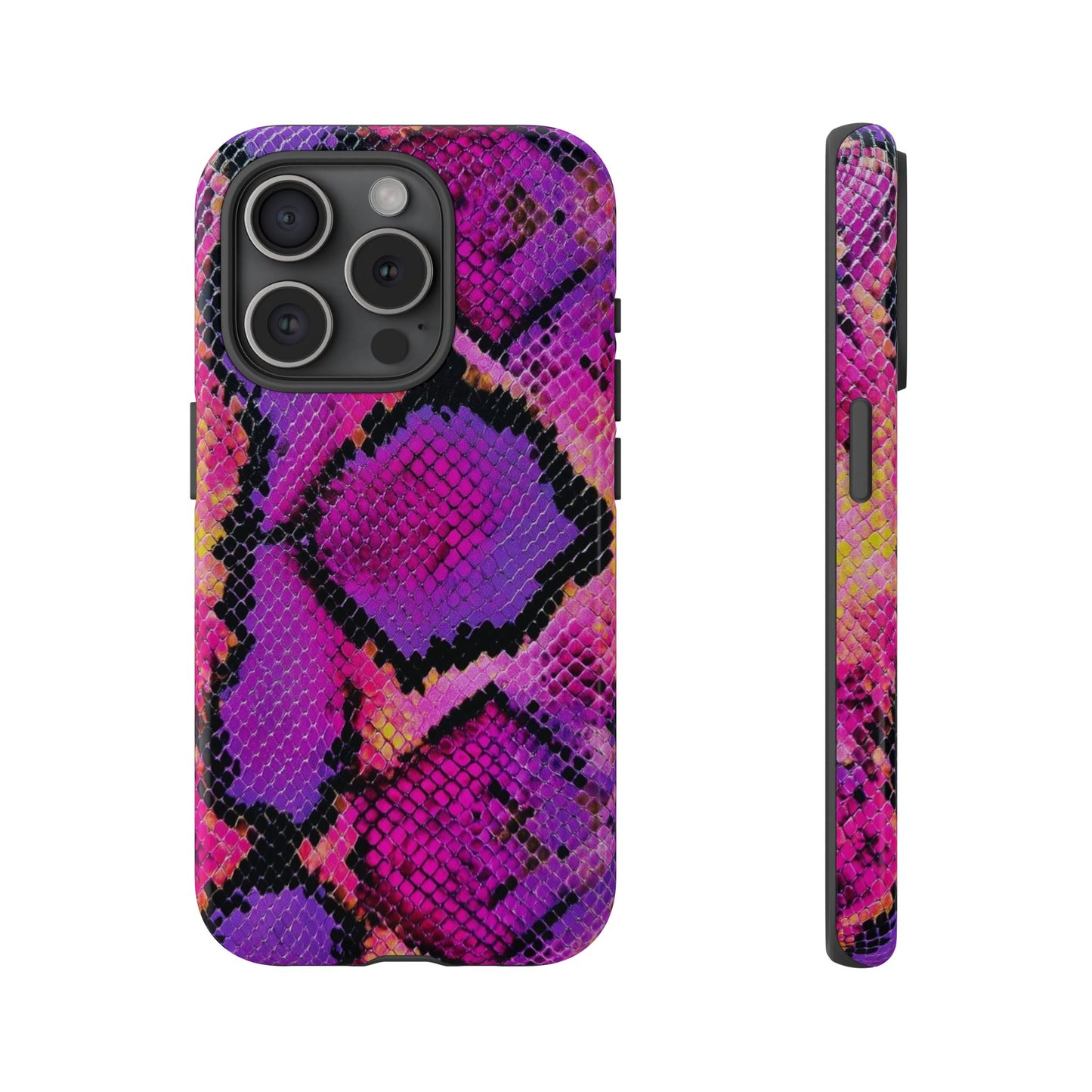 Purple Pink Snake Skin [TOUGH CASE]