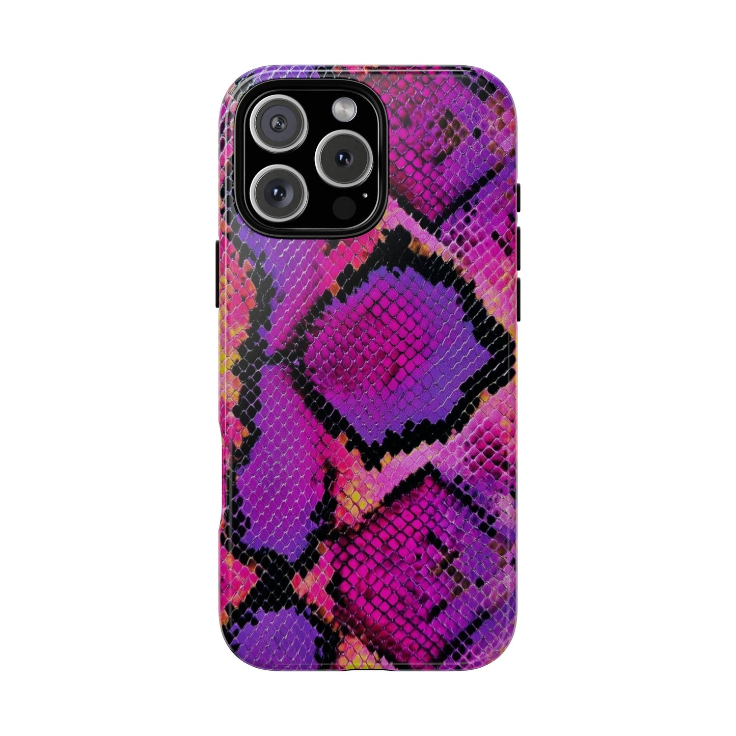 Purple Pink Snake Skin [TOUGH CASE]