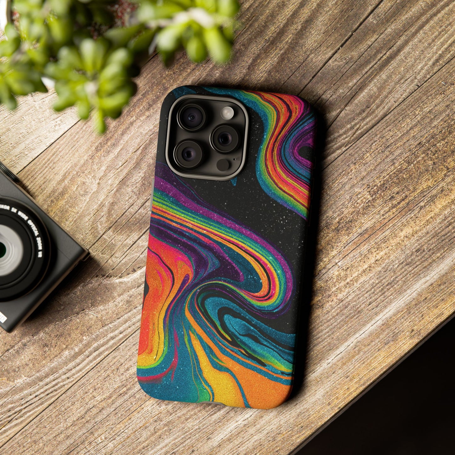 Rainbow Swirls [TOUGH CASE]