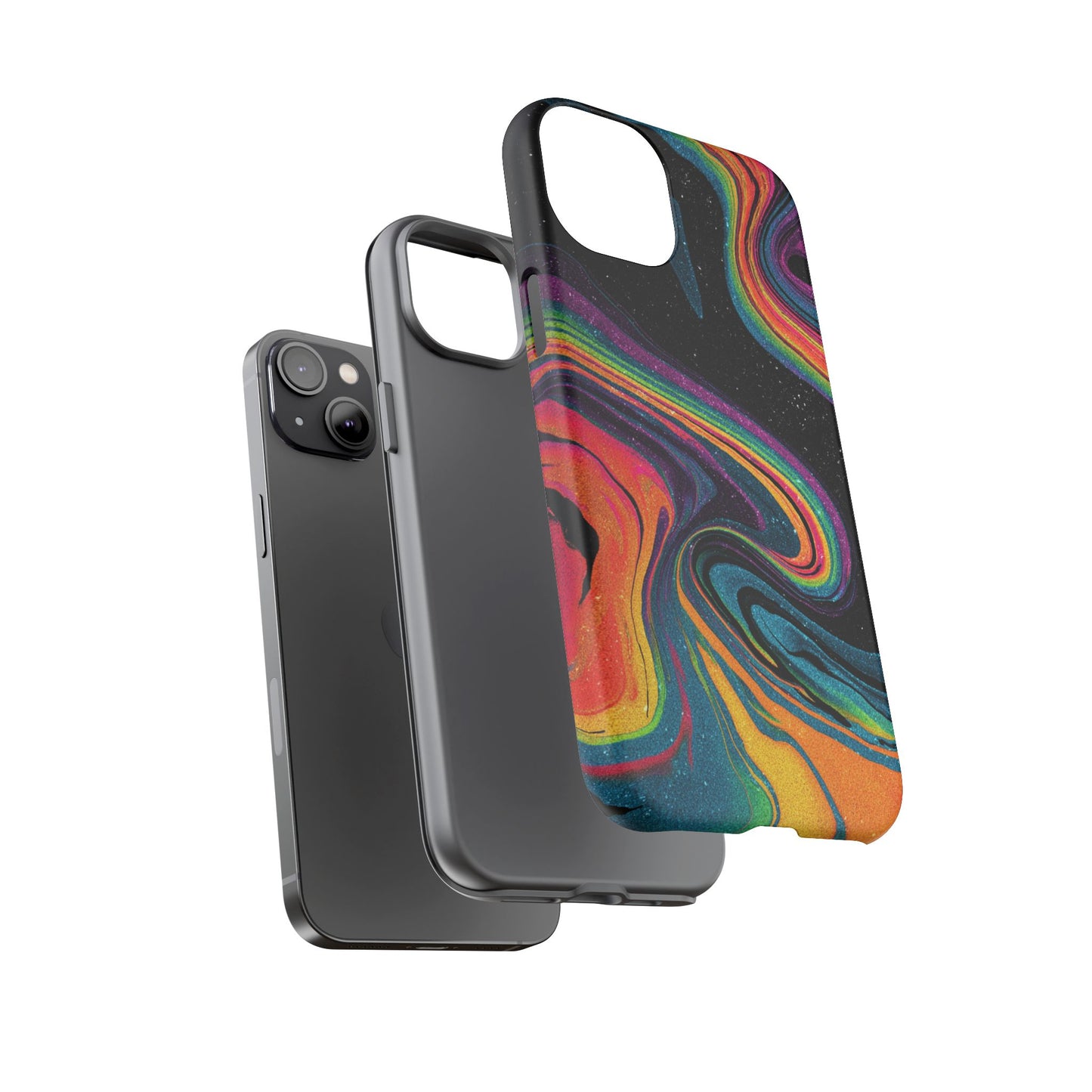 Rainbow Swirls [TOUGH CASE]