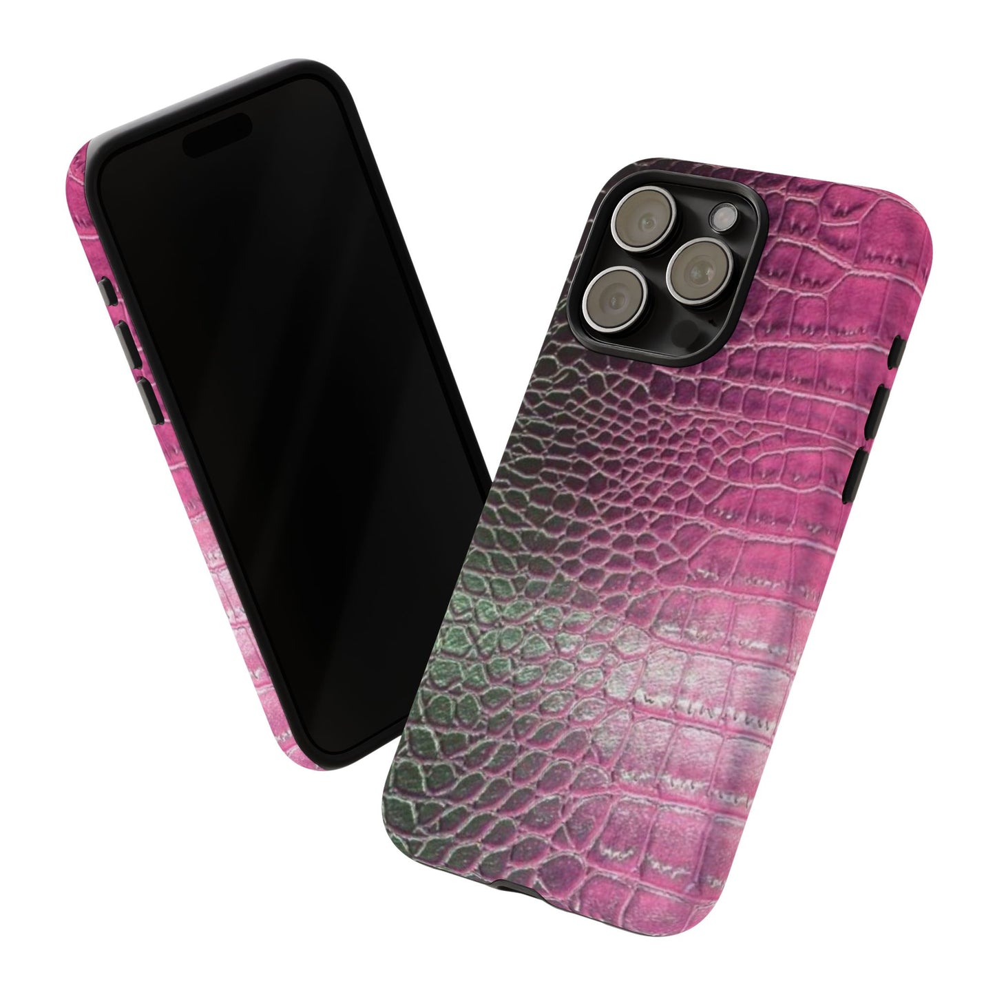 Purple Crocodile Leather [TOUGH CASE]