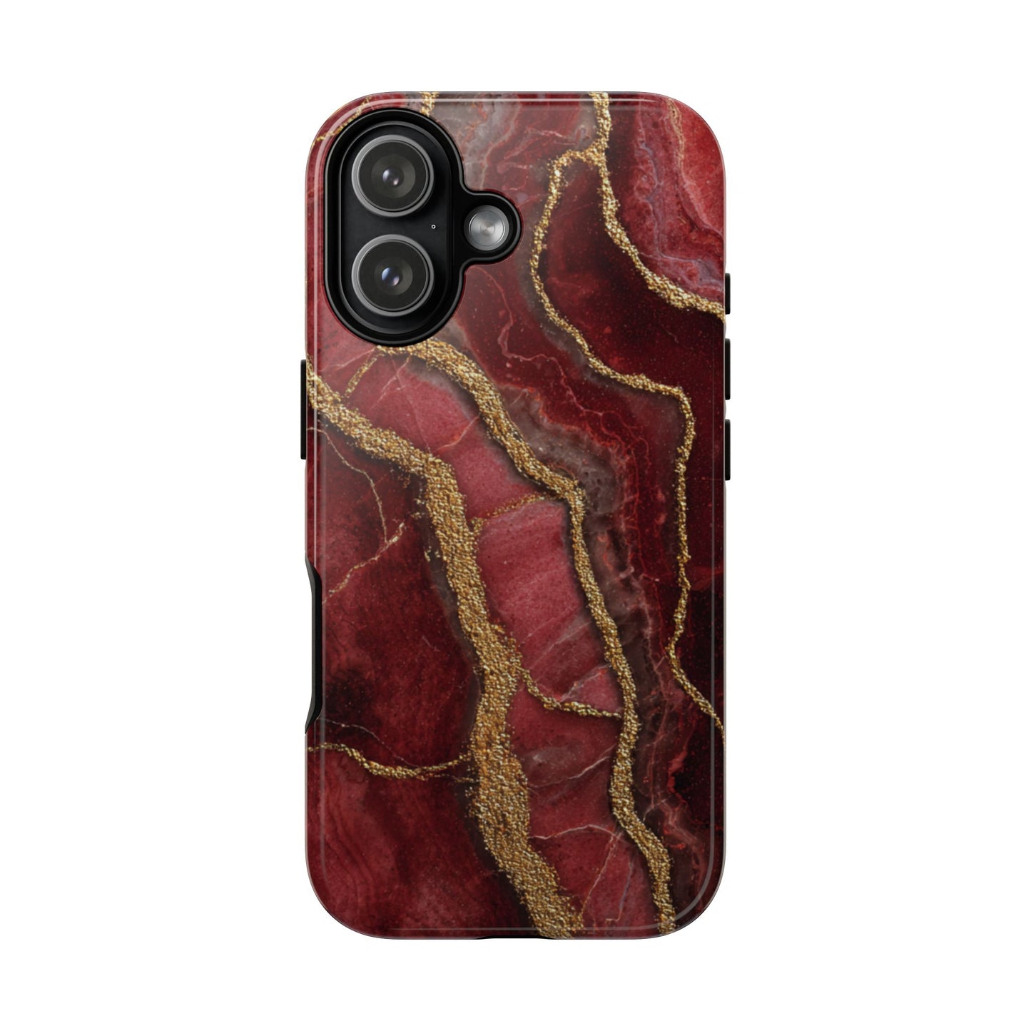 Red & Gold Marble [TOUGH CASE]