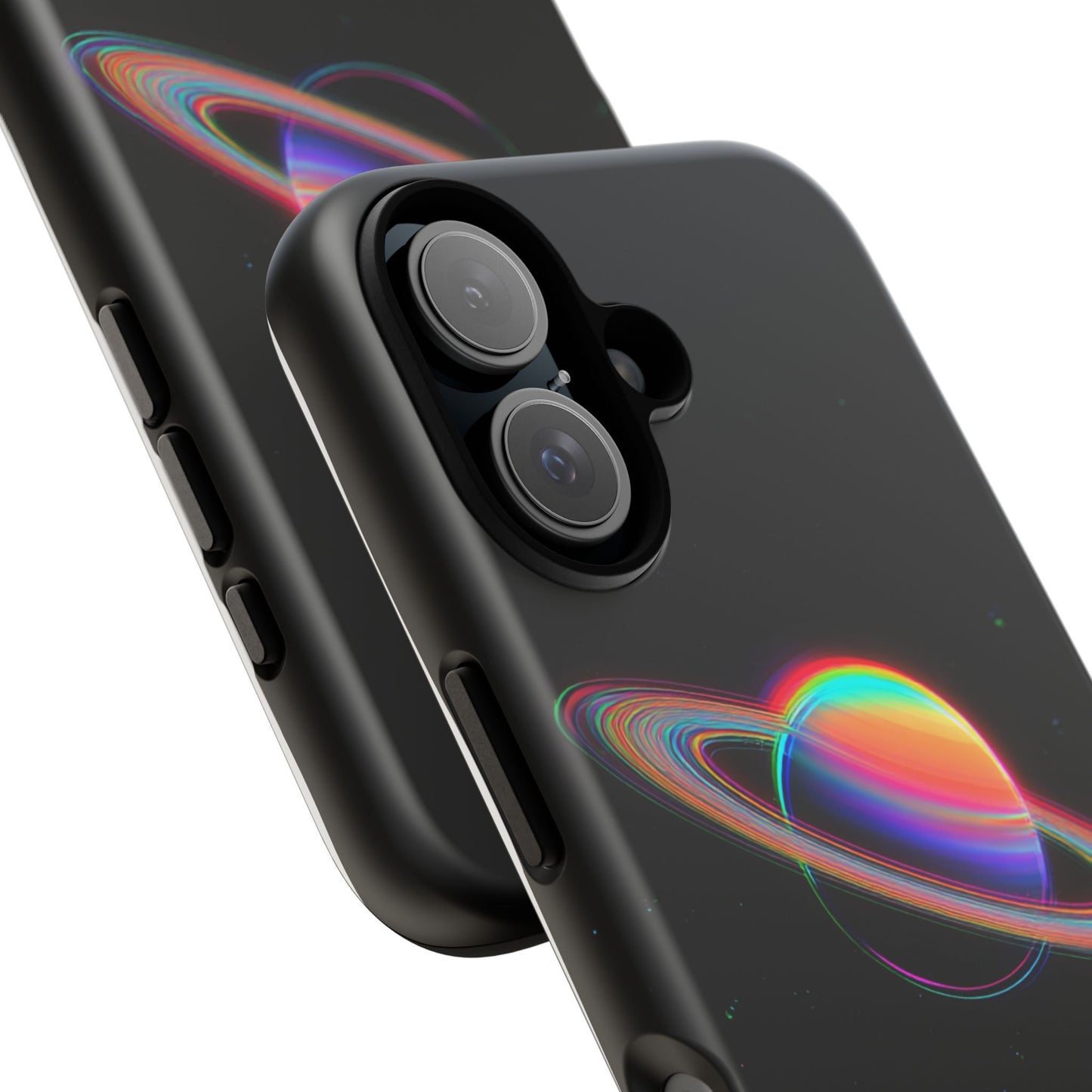 Glitched Saturn – (iPhone X - iPhone 17 Pro Max) [TOUGH CASE]