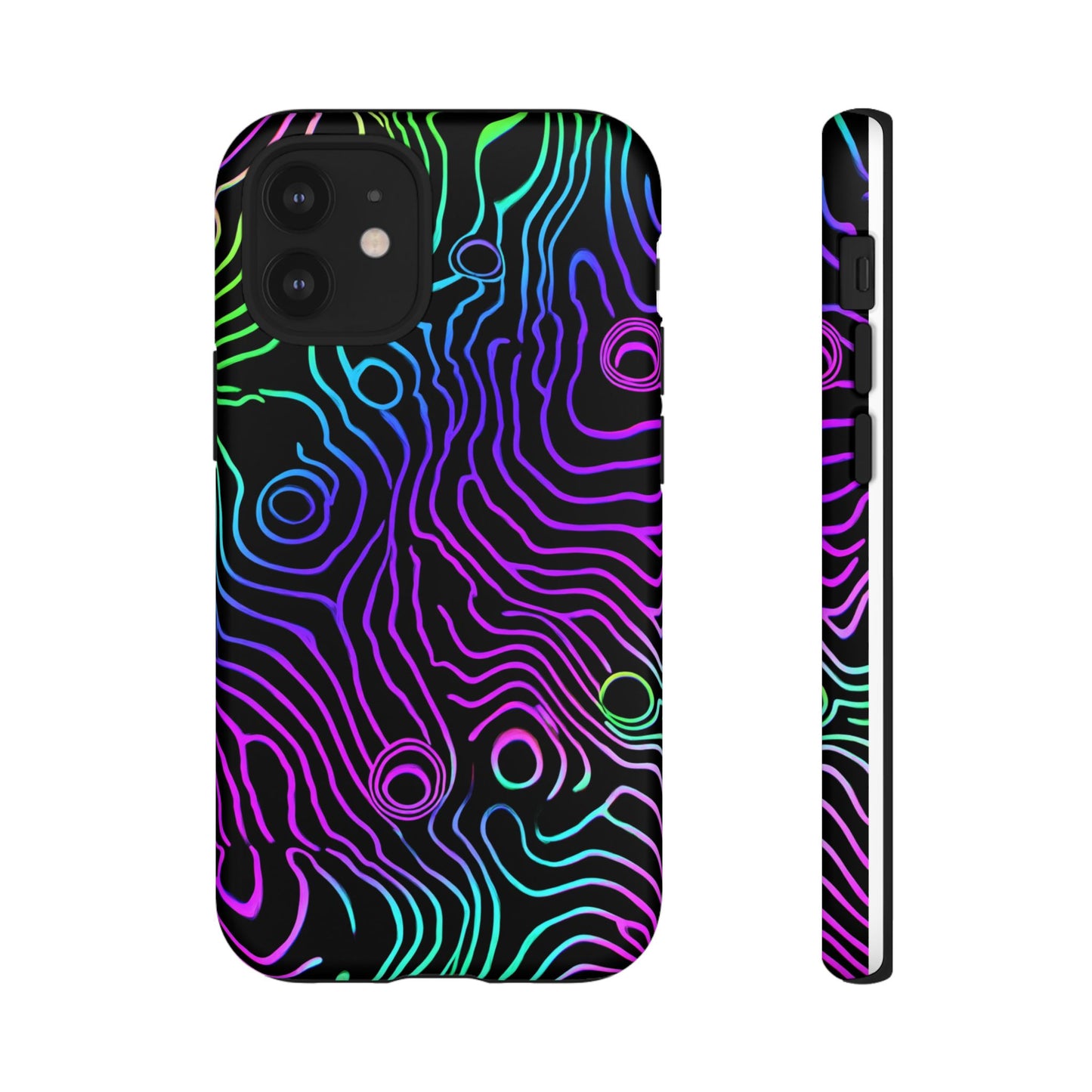 Topographic (iPhone X - iPhone 17 Pro Max) [TOUGH CASE]