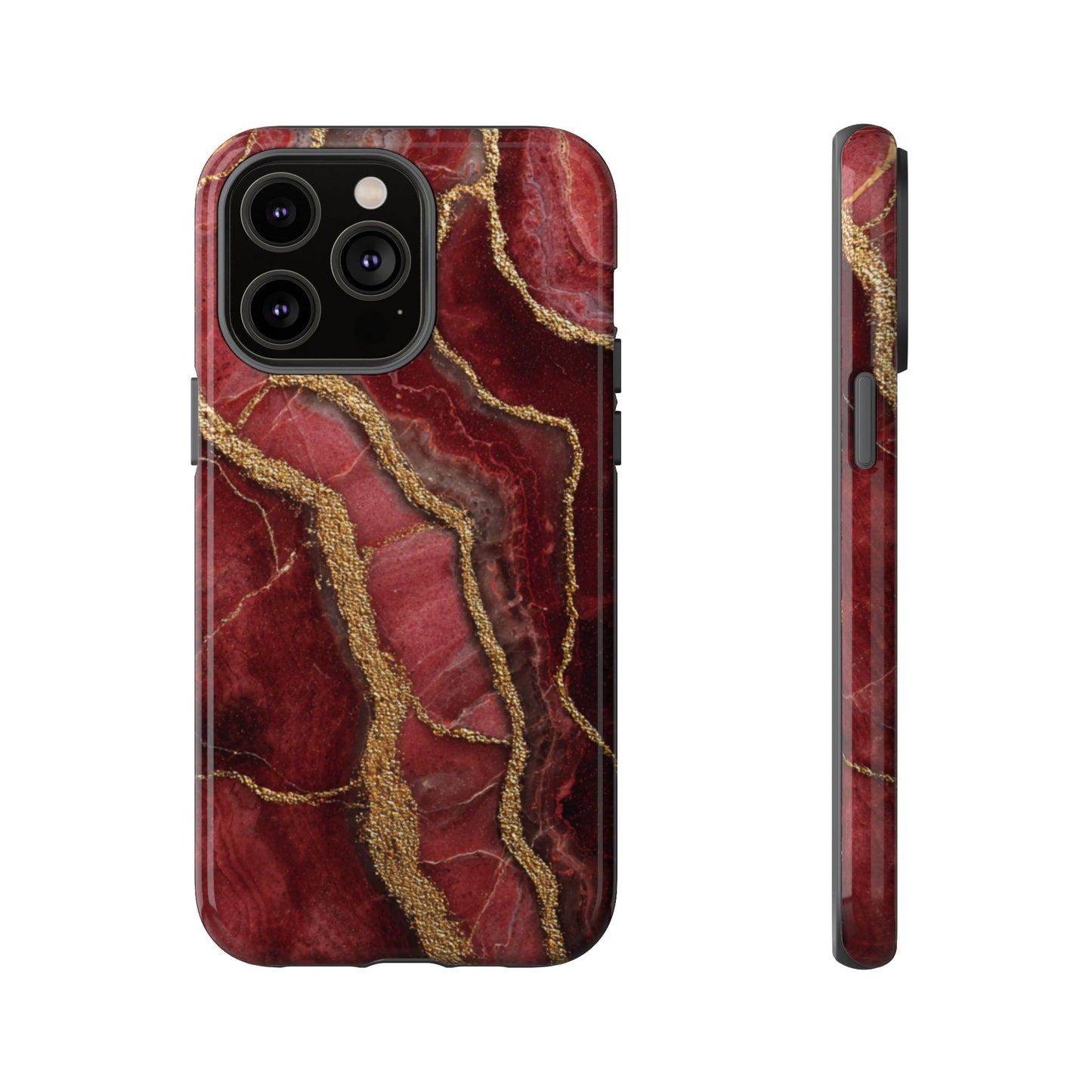 Red & Gold Marble [TOUGH CASE]