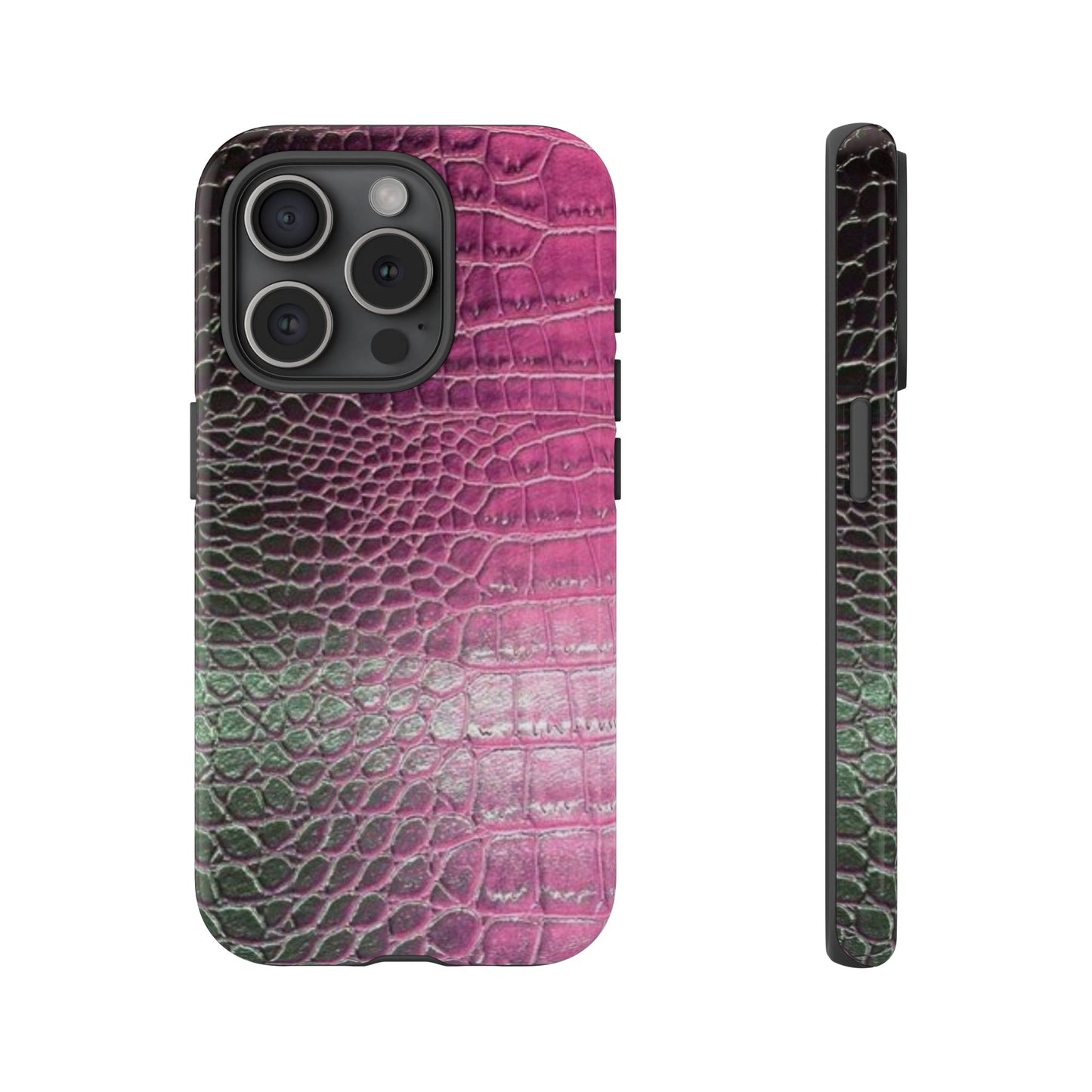 Purple Crocodile Leather [TOUGH CASE]