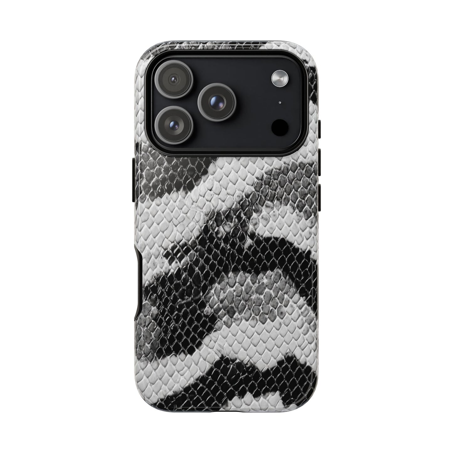 Black & White Snakeskin [TOUGH CASE]