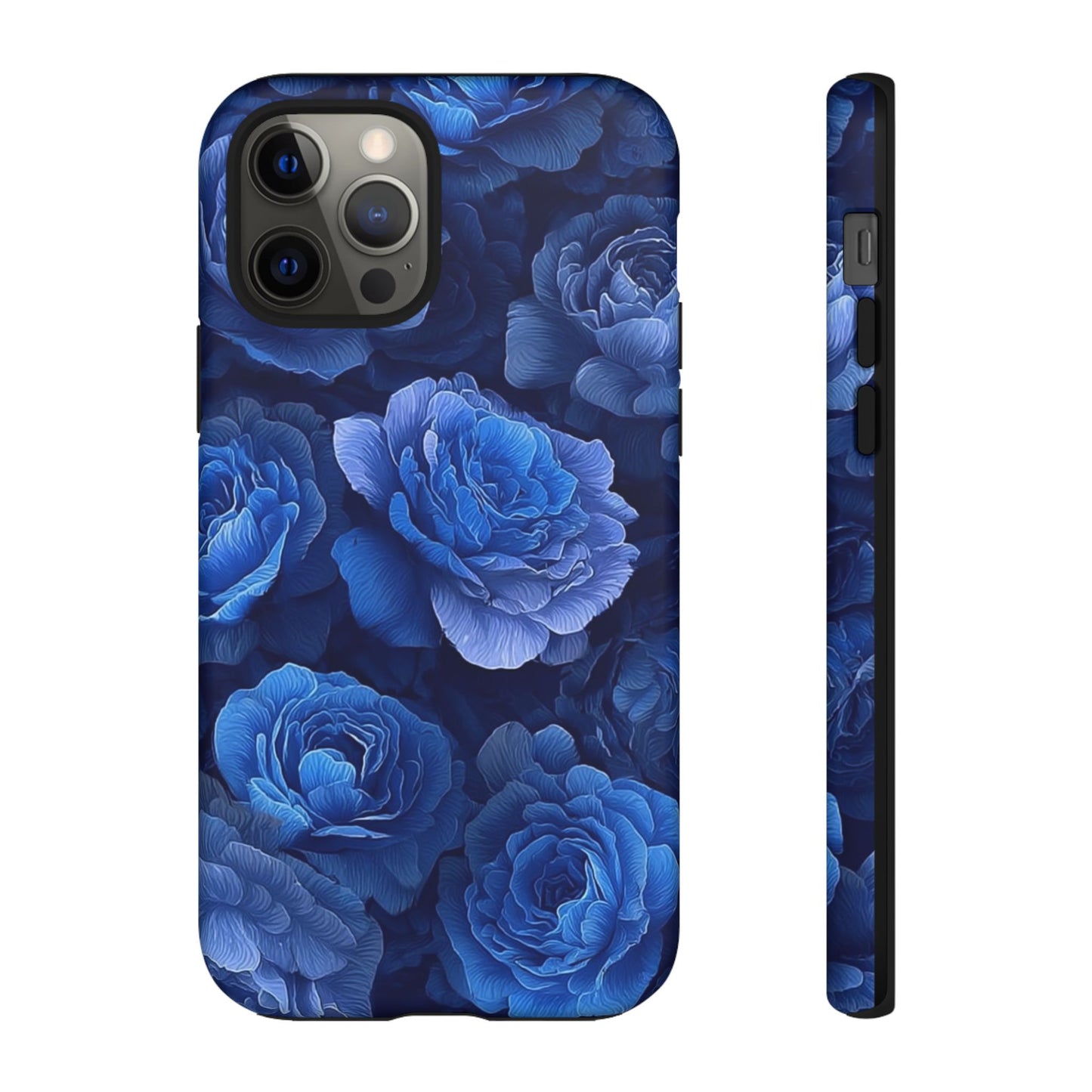 Floral Blue Roses [TOUGH CASE]