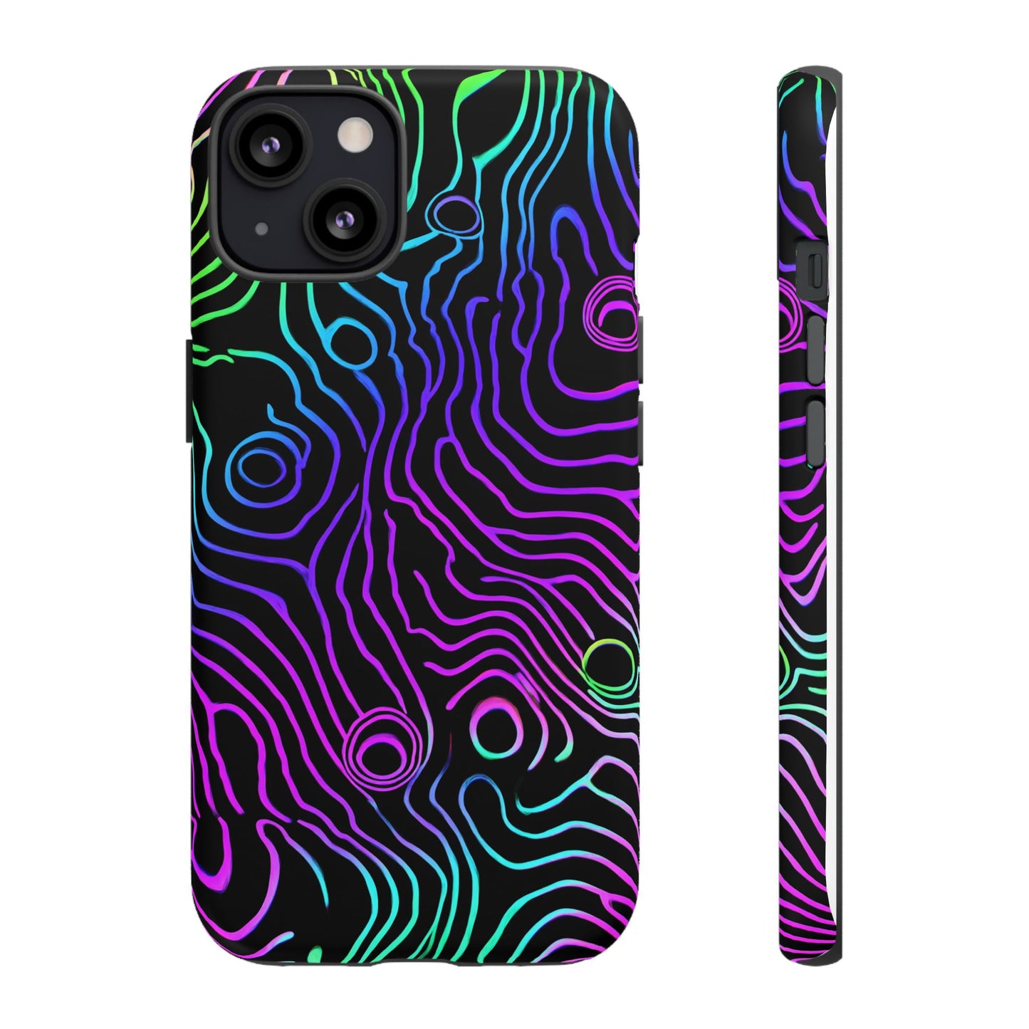 Topographic (iPhone X - iPhone 17 Pro Max) [TOUGH CASE]