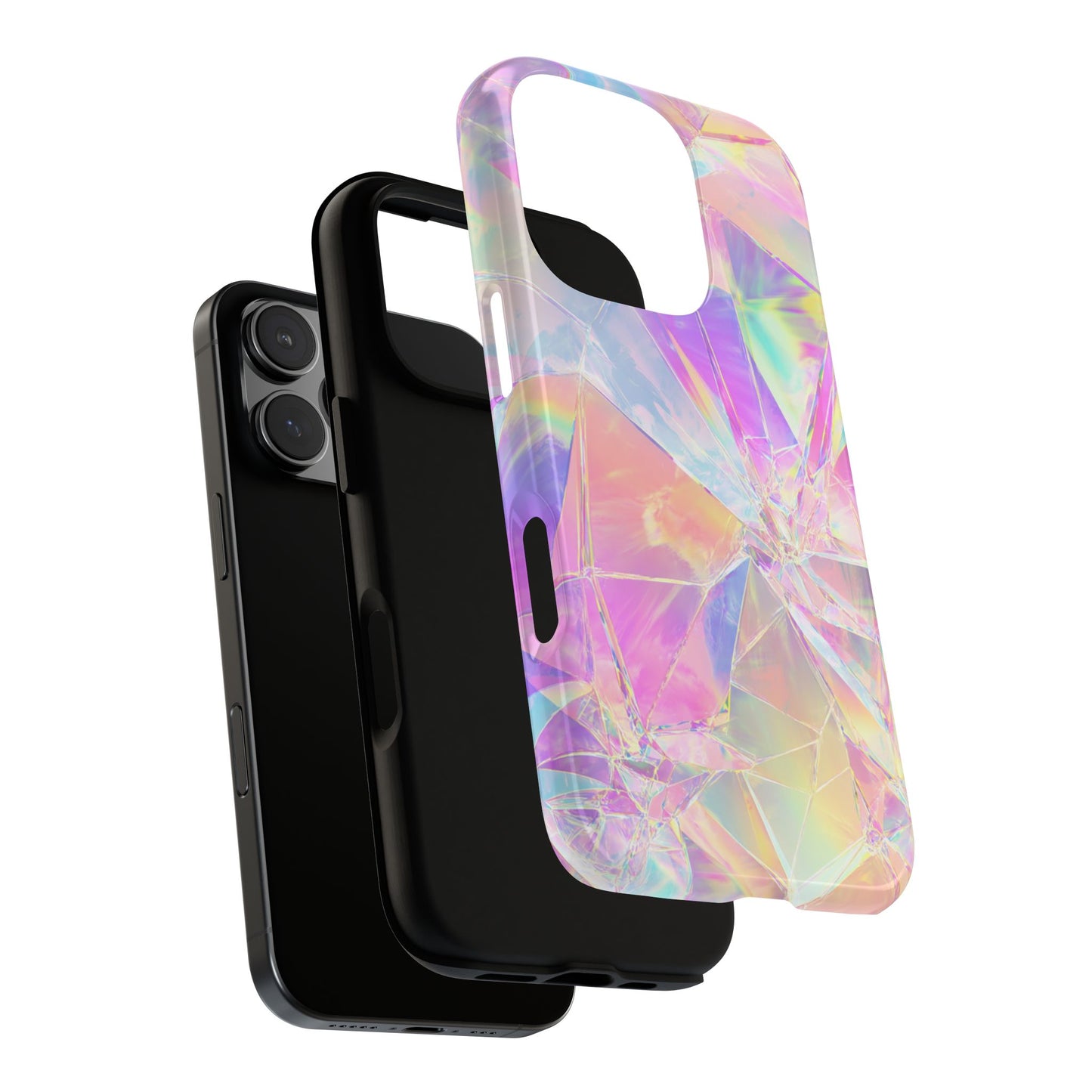 Iridescent Shards Phone Case (iPhone X - iPhone 17 Pro Max) [TOUGH CASE]