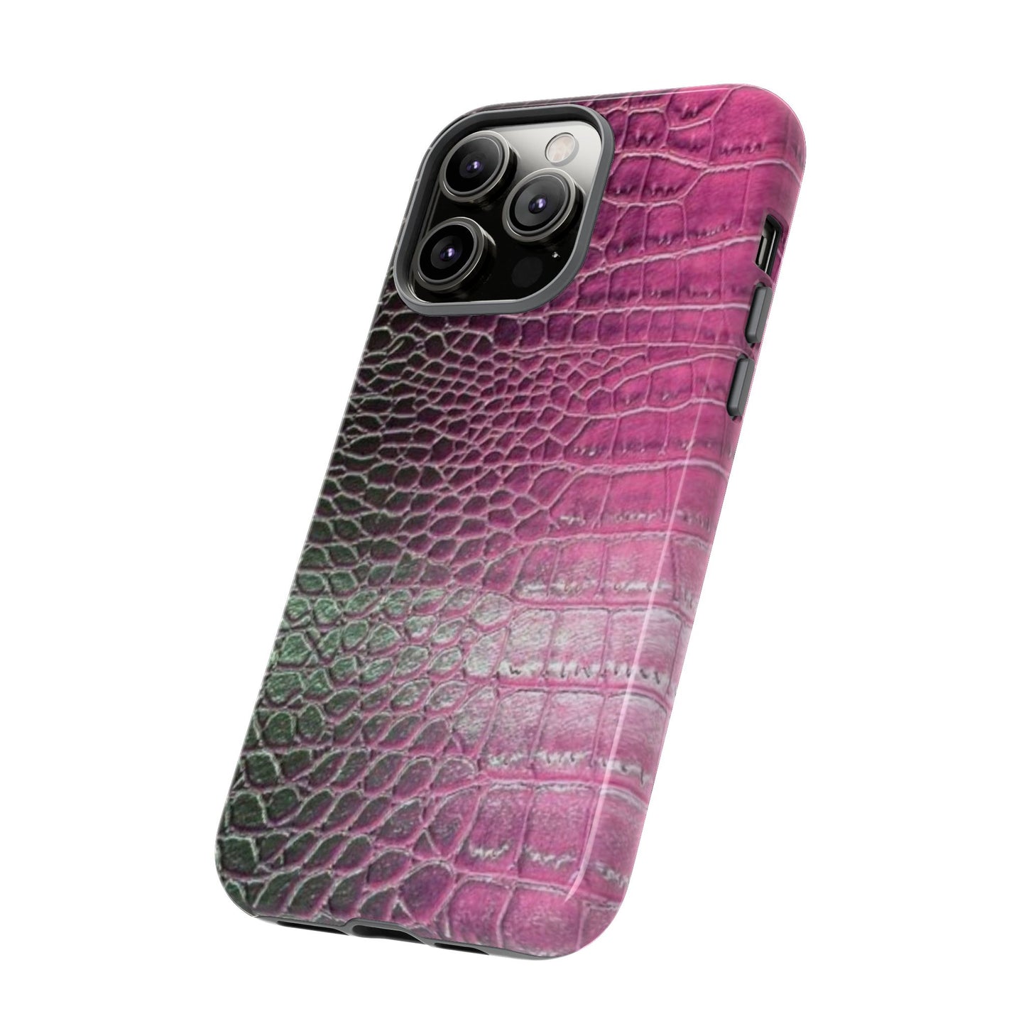 Purple Crocodile Leather [TOUGH CASE]