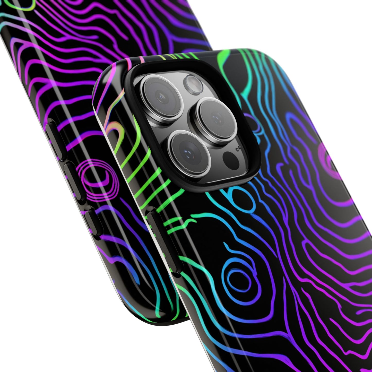 Topographic (iPhone X - iPhone 17 Pro Max) [TOUGH CASE]