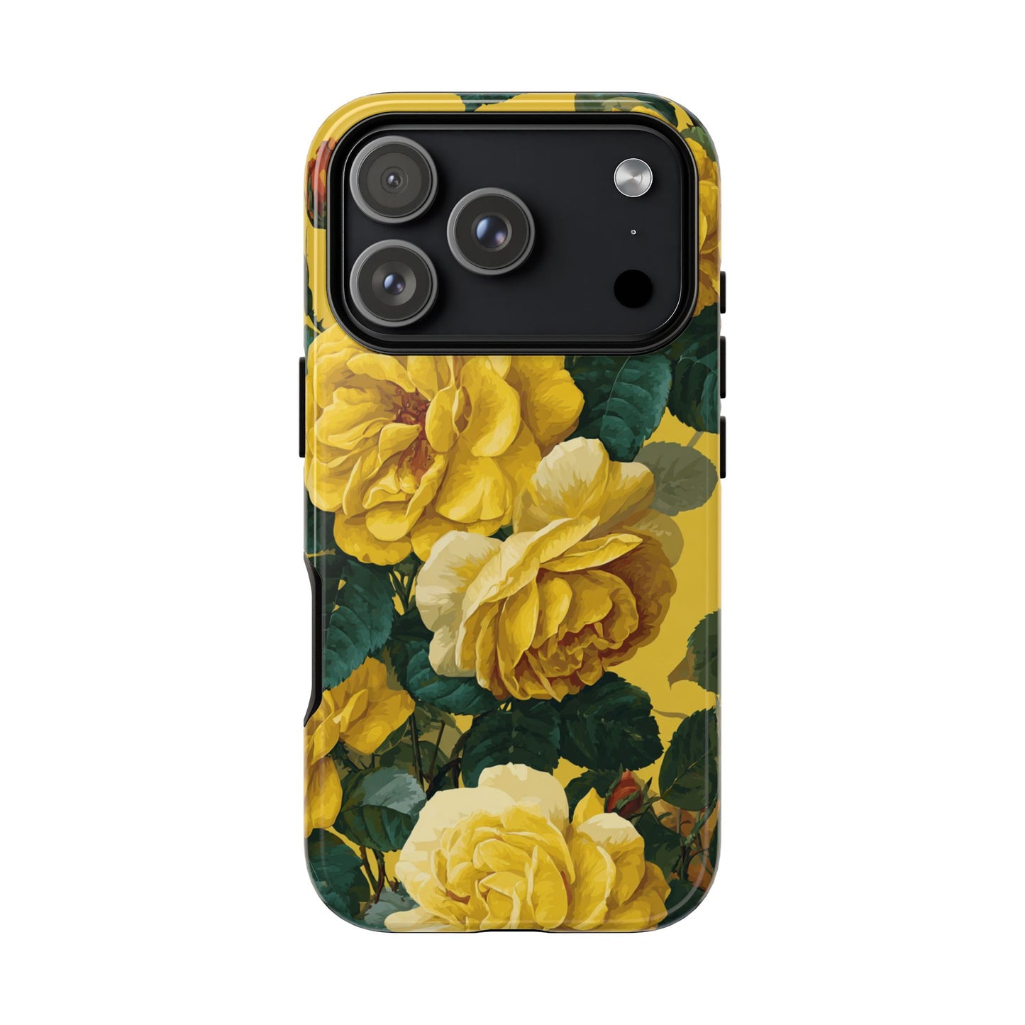 Floral Yellow Roses [TOUGH CASE]