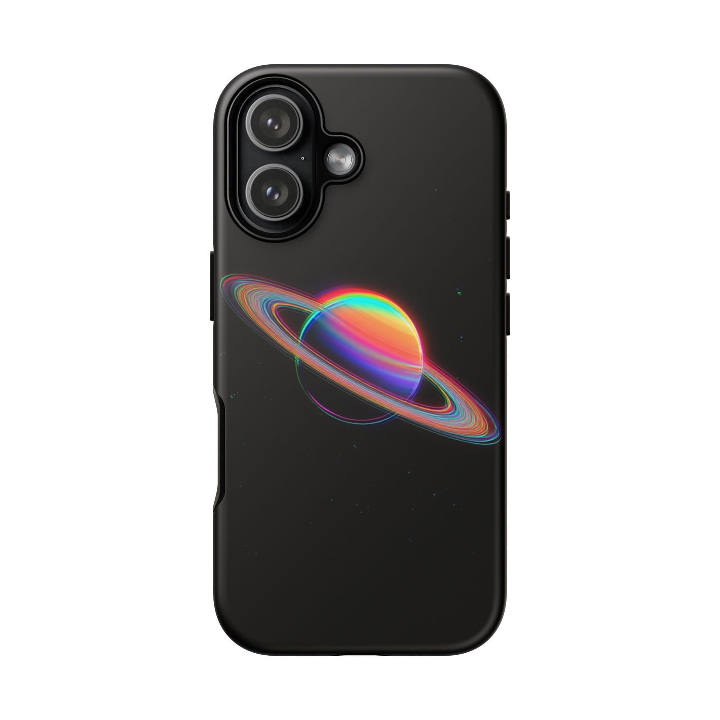 Glitched Saturn – (iPhone X - iPhone 17 Pro Max) [TOUGH CASE]