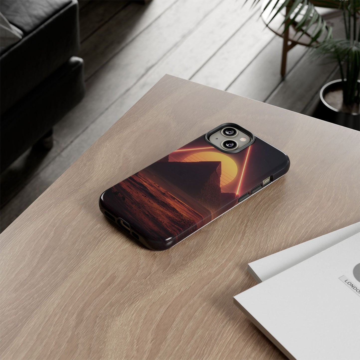 Retro Pyramid Sunset [TOUGH CASE]
