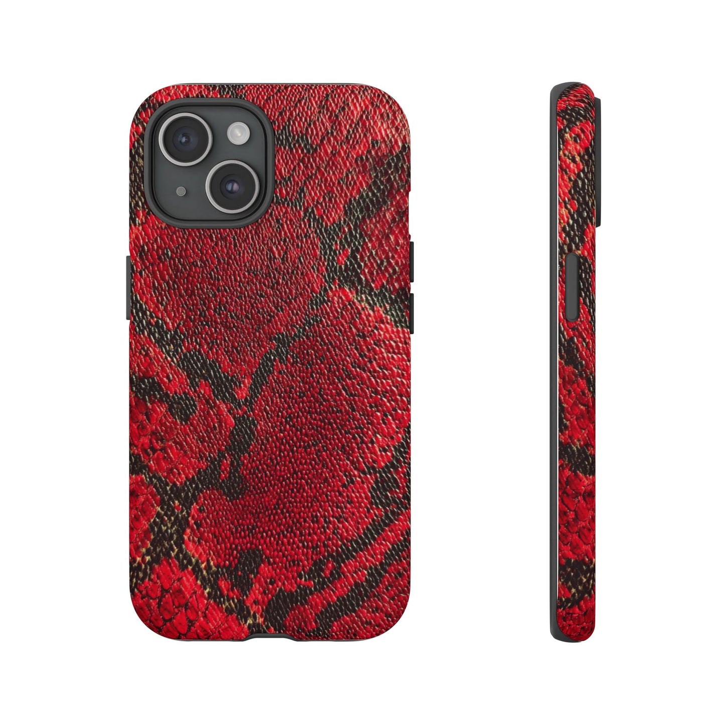 Red Snake Skin [TOUGH CASE]