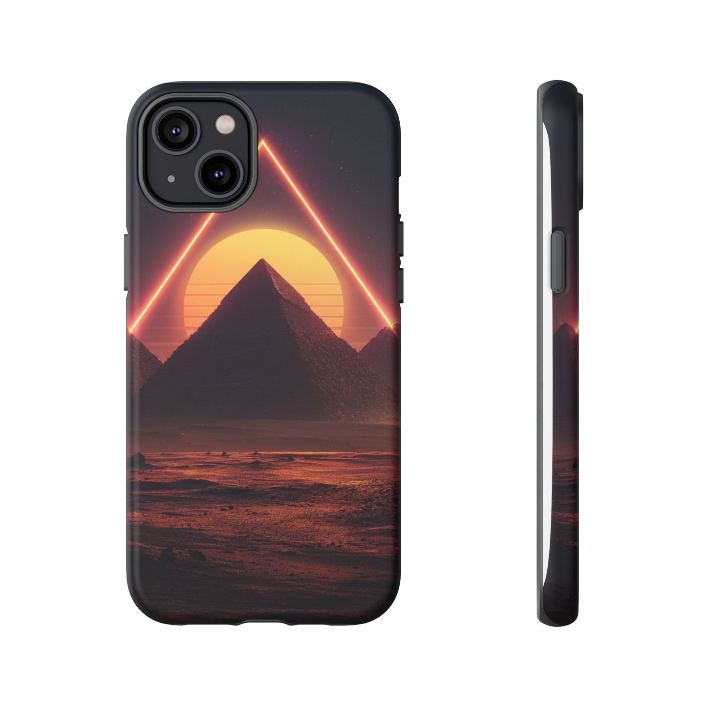 Retro Pyramid Sunset [TOUGH CASE]