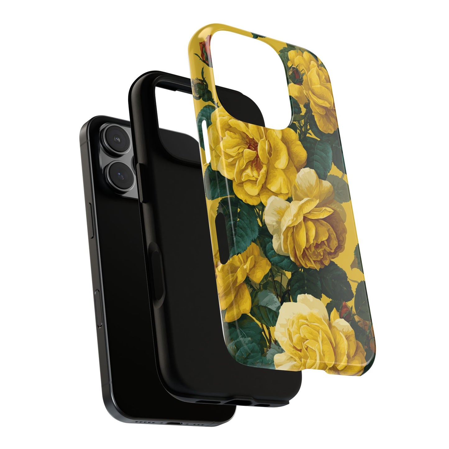 Floral Yellow Roses [TOUGH CASE]