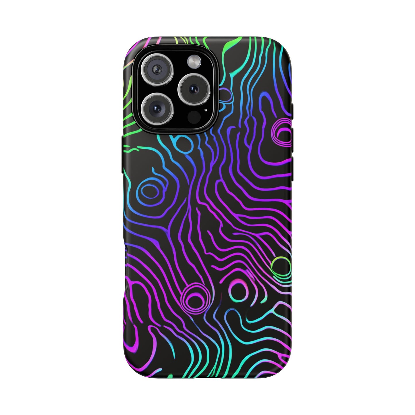 Topographic (iPhone X - iPhone 17 Pro Max) [TOUGH CASE]