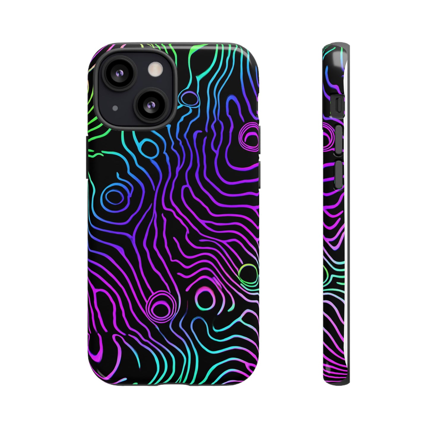 Topographic (iPhone X - iPhone 17 Pro Max) [TOUGH CASE]