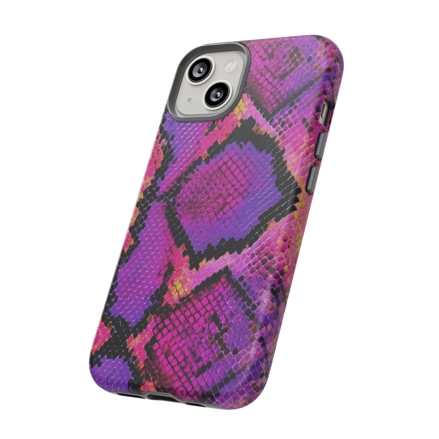 Purple Pink Snake Skin [TOUGH CASE]