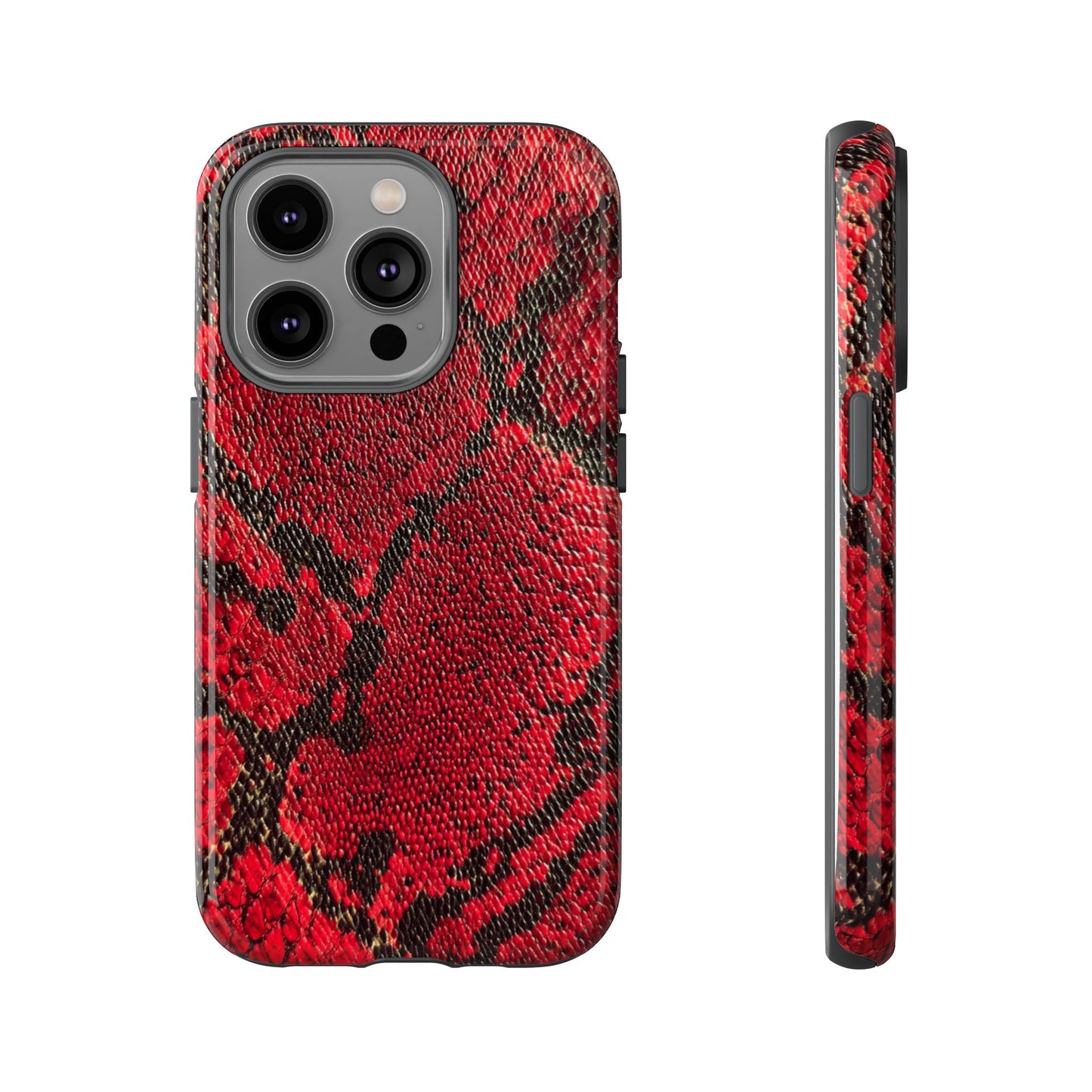 Red Snake Skin [TOUGH CASE]