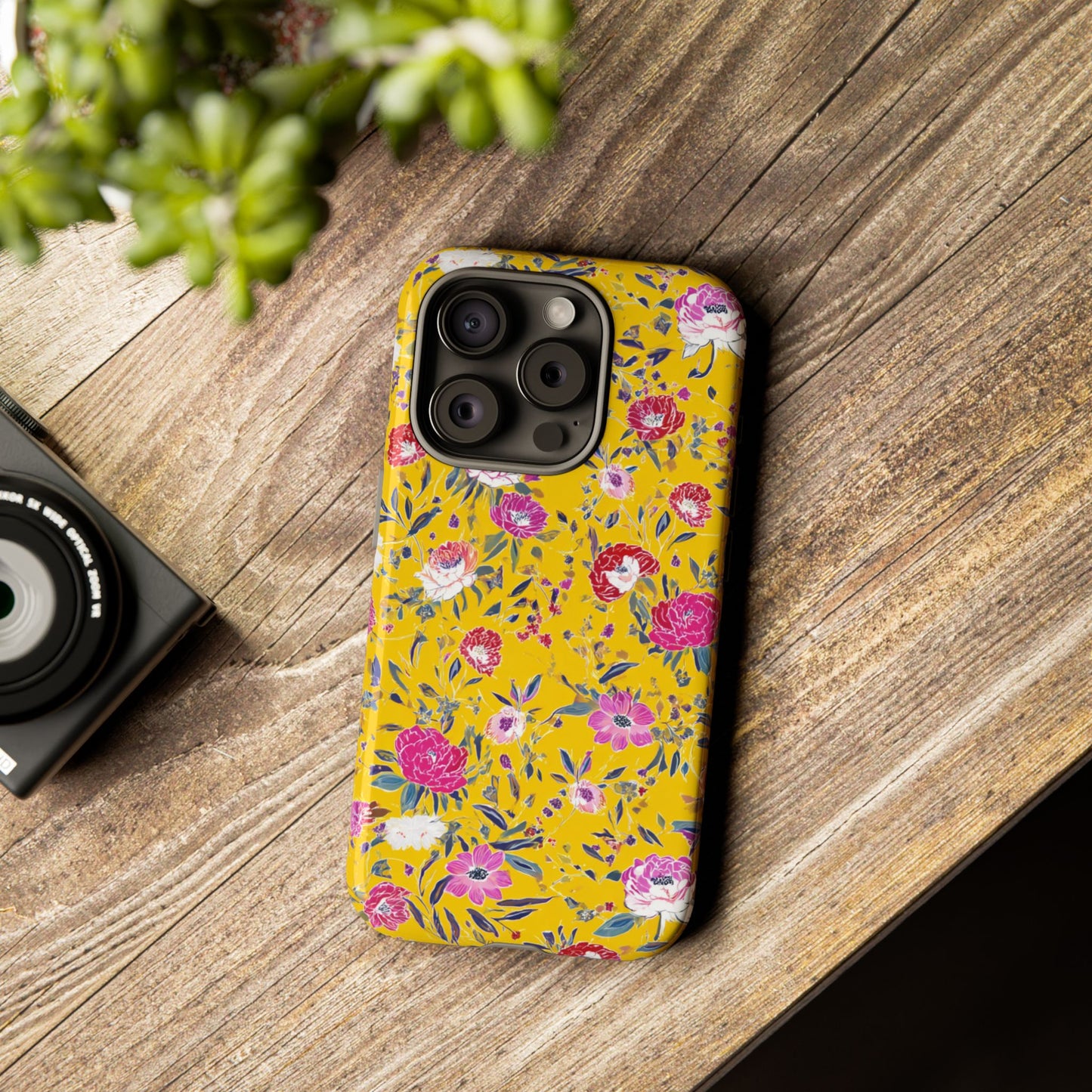 Floral 01 (iPhone X - iPhone 17 Pro Max) [TOUGH CASE]