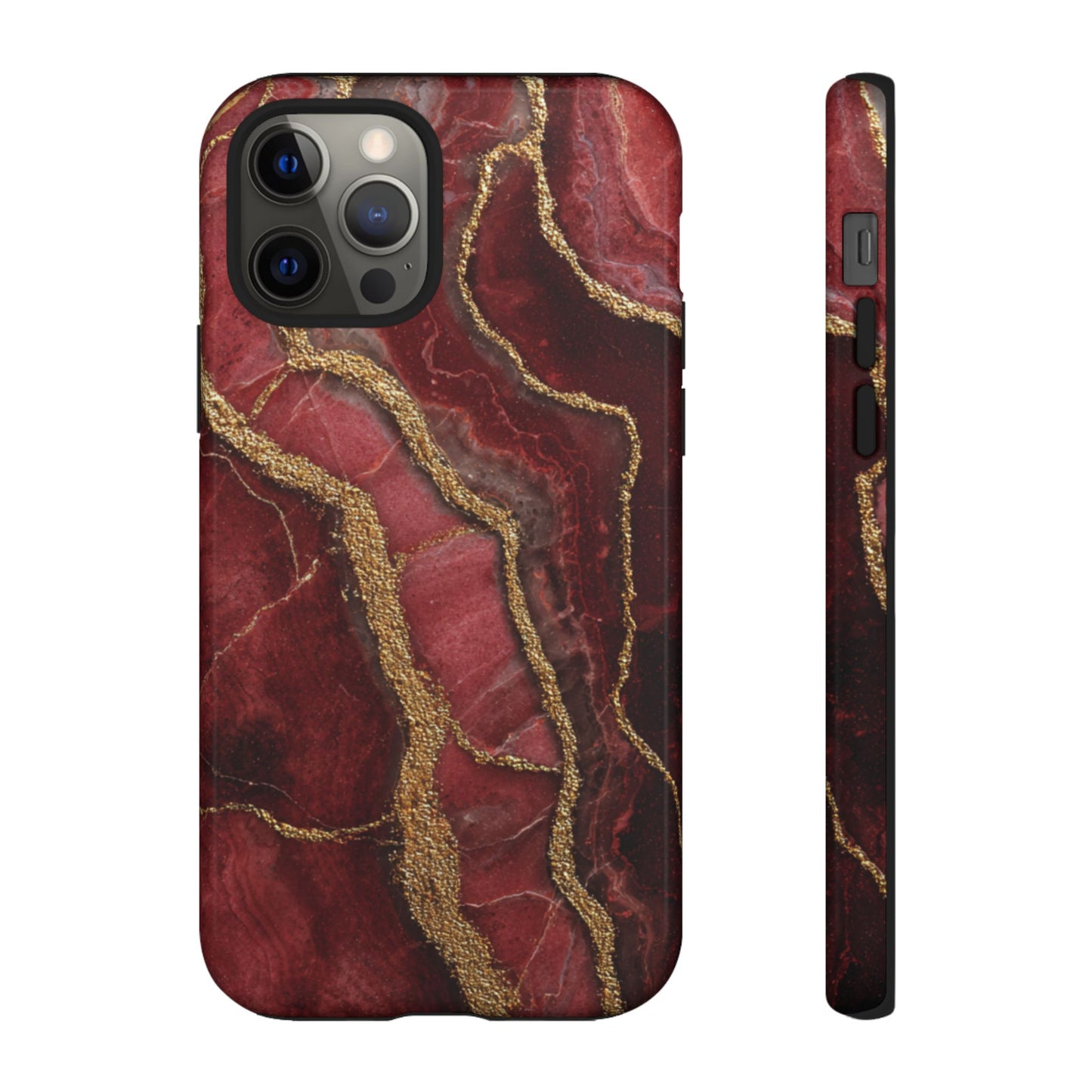 Red & Gold Marble [TOUGH CASE]