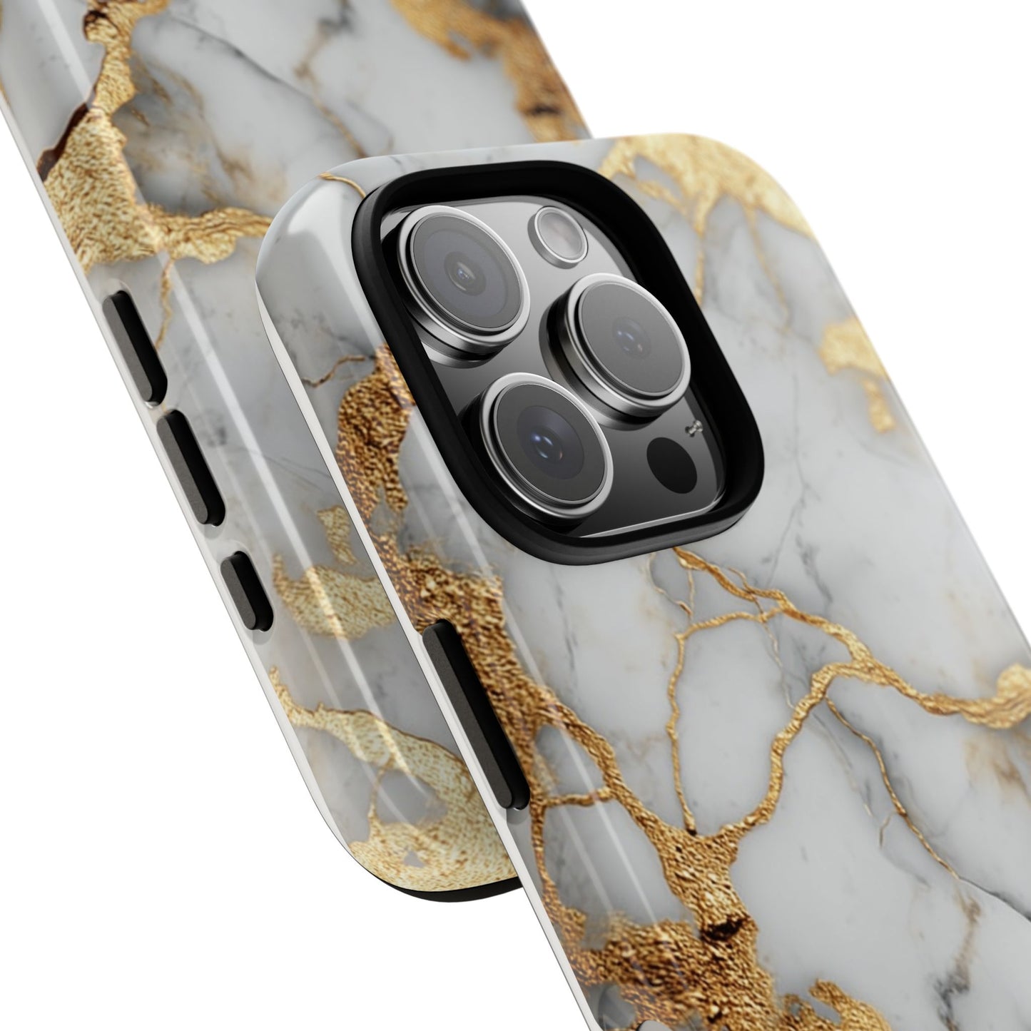 White & Gold Marble [TOUGH CASE]