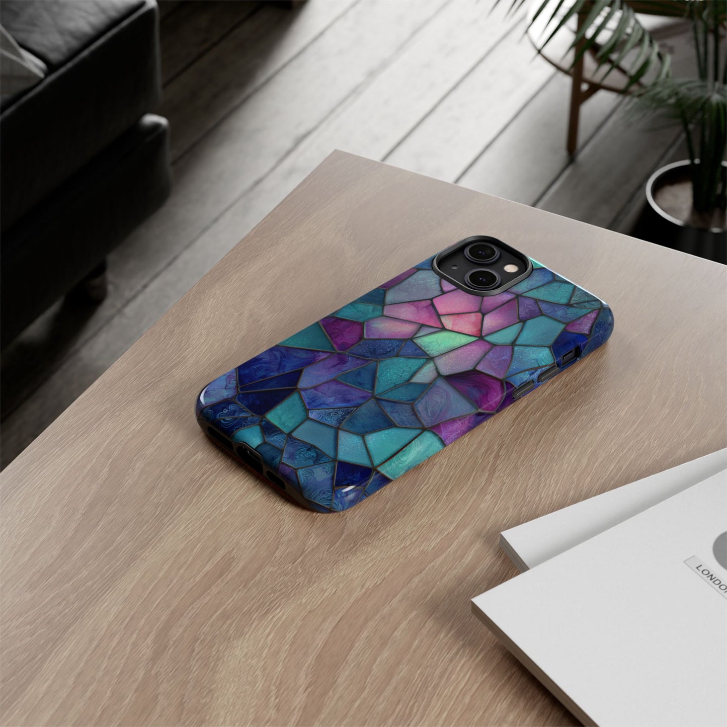 Stained Glass (iPhone X - iPhone 17 Pro Max) [TOUGH CASE]