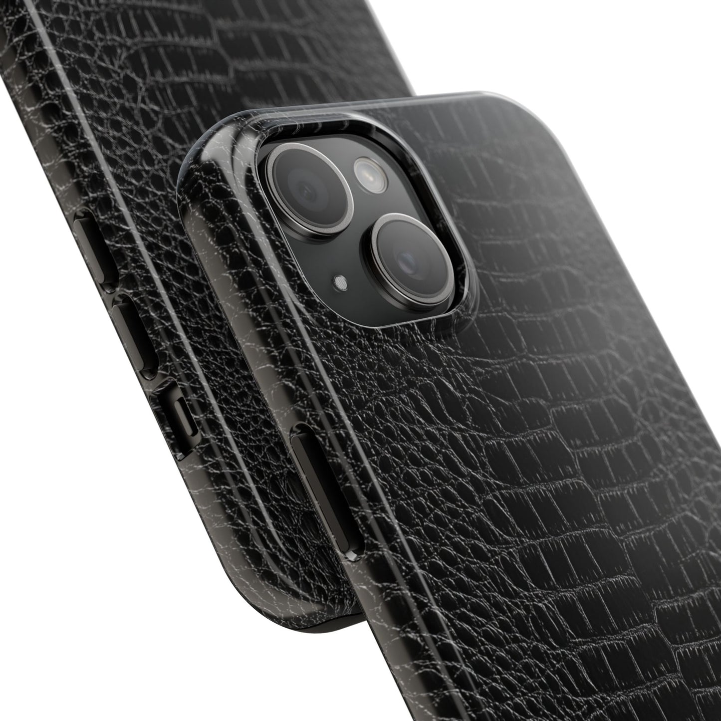 Black Crocodile Skin