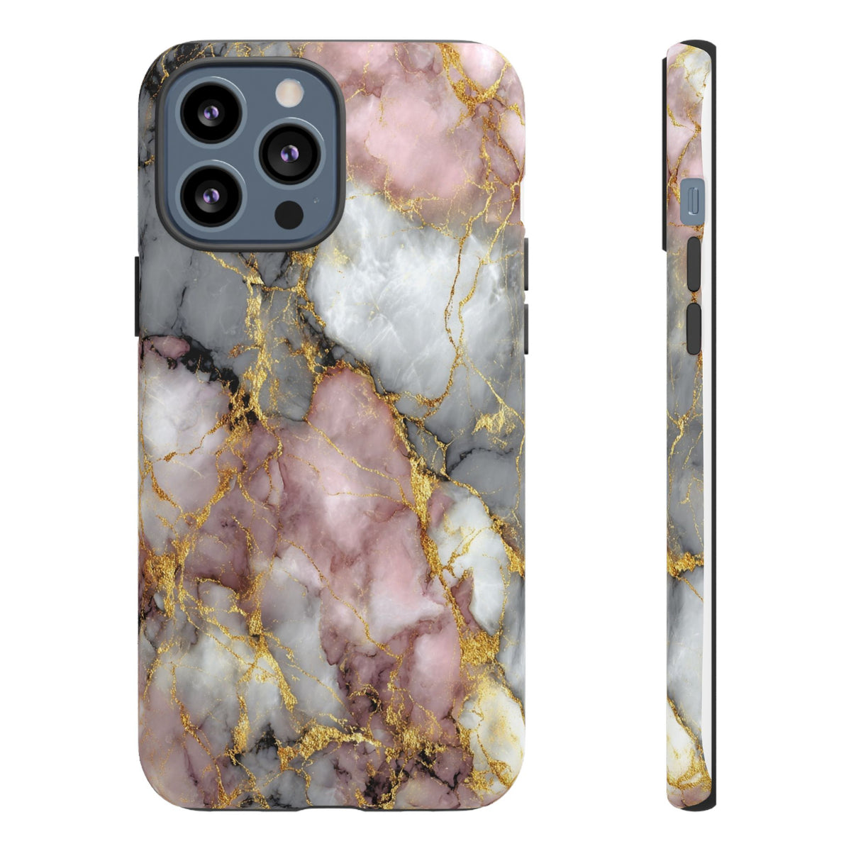 Rose & White Marble