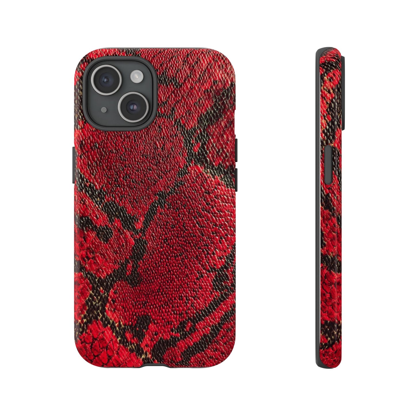 Red Snake Skin [TOUGH CASE]