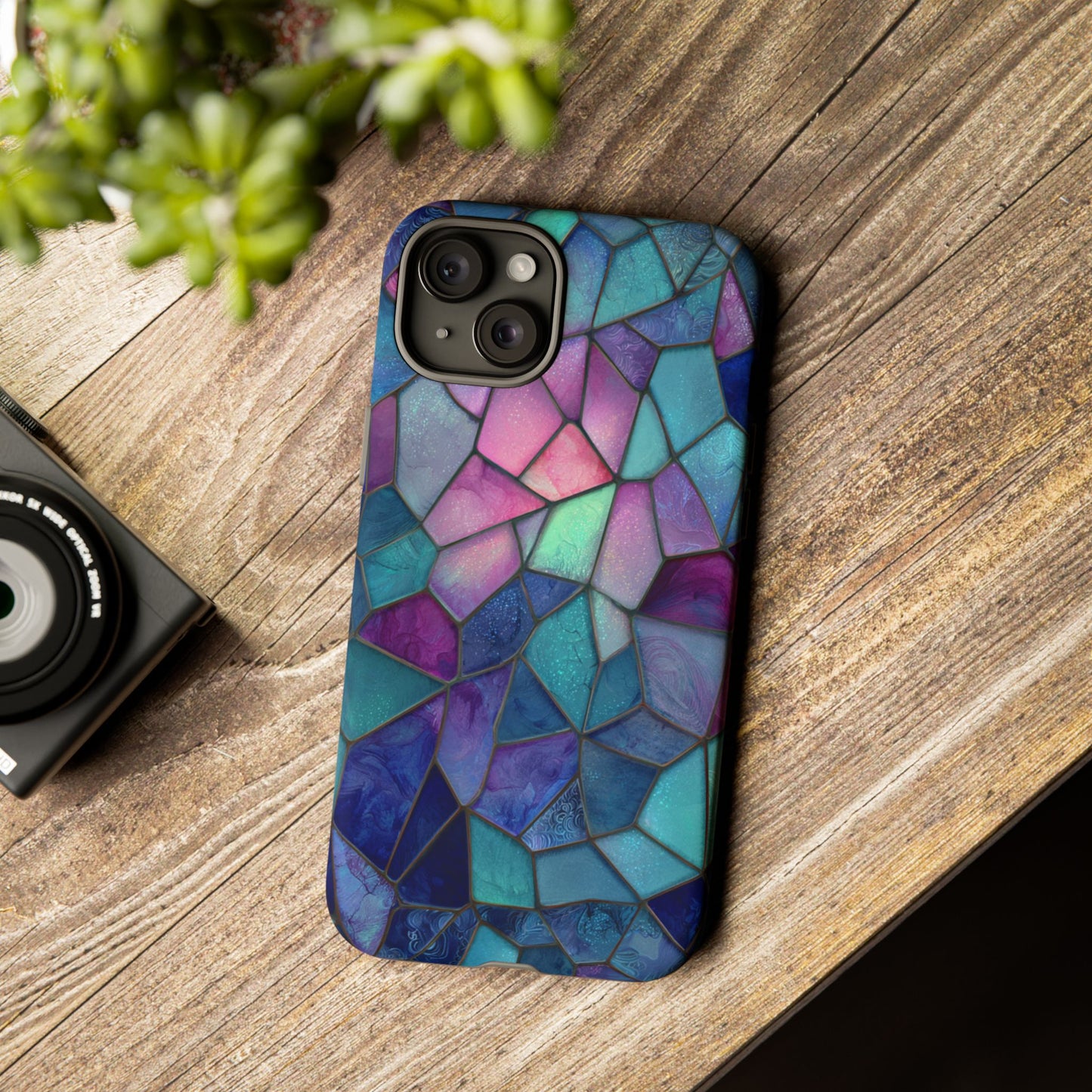Stained Glass (iPhone X - iPhone 17 Pro Max) [TOUGH CASE]