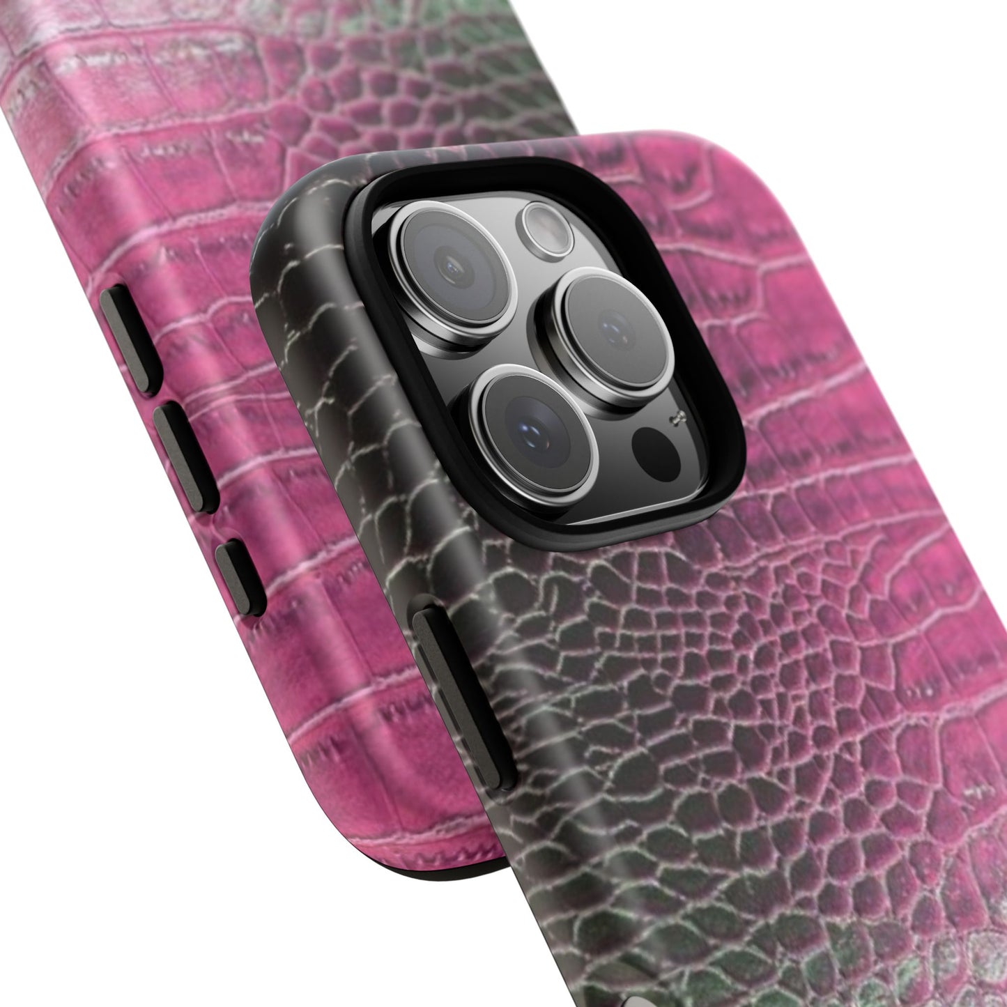 Purple Crocodile Leather [TOUGH CASE]