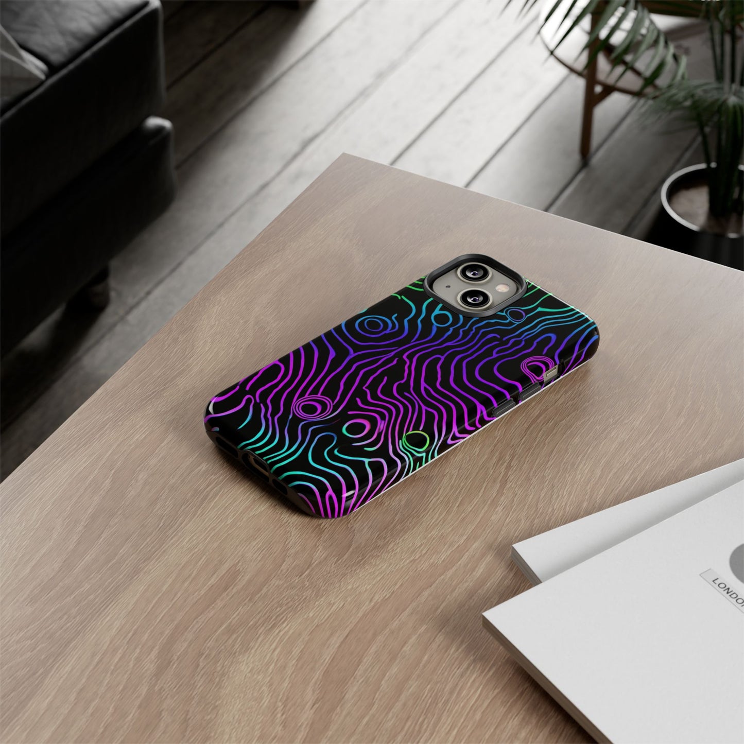 Topographic (iPhone X - iPhone 17 Pro Max) [TOUGH CASE]
