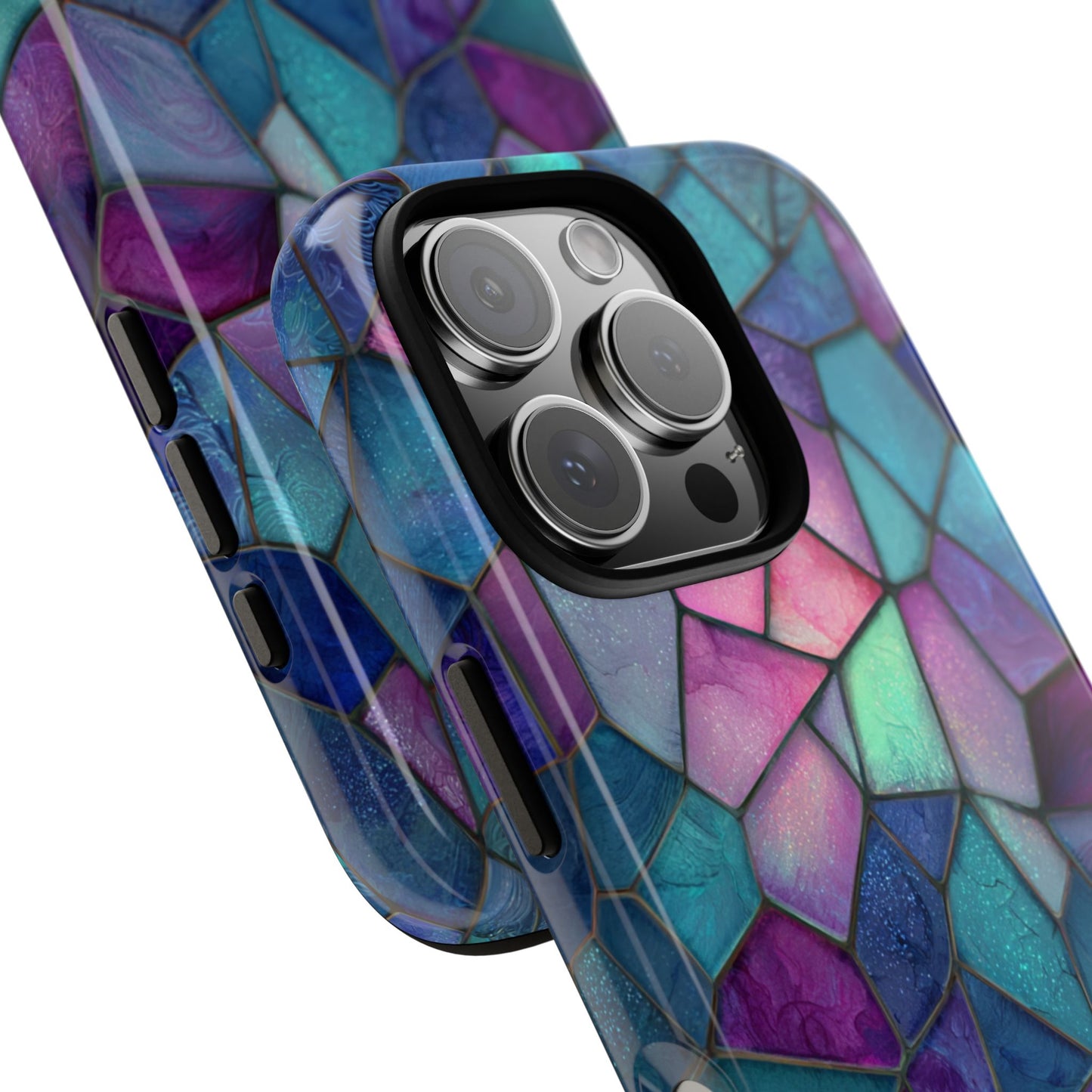 Stained Glass (iPhone X - iPhone 17 Pro Max) [TOUGH CASE]