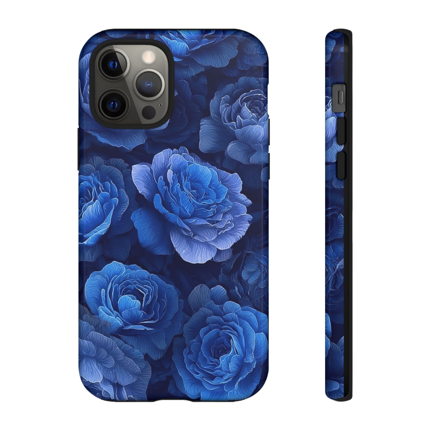 Floral Blue Roses [TOUGH CASE]