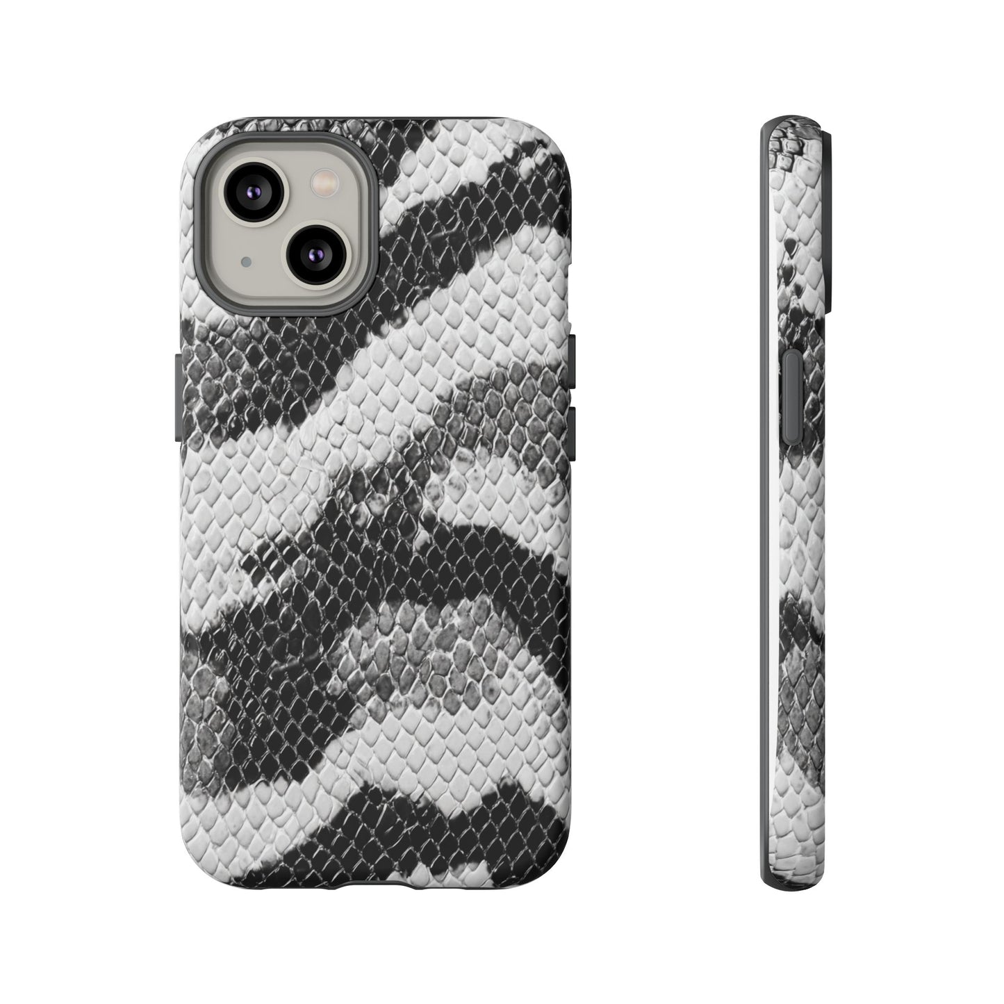 Black & White Snakeskin [TOUGH CASE]