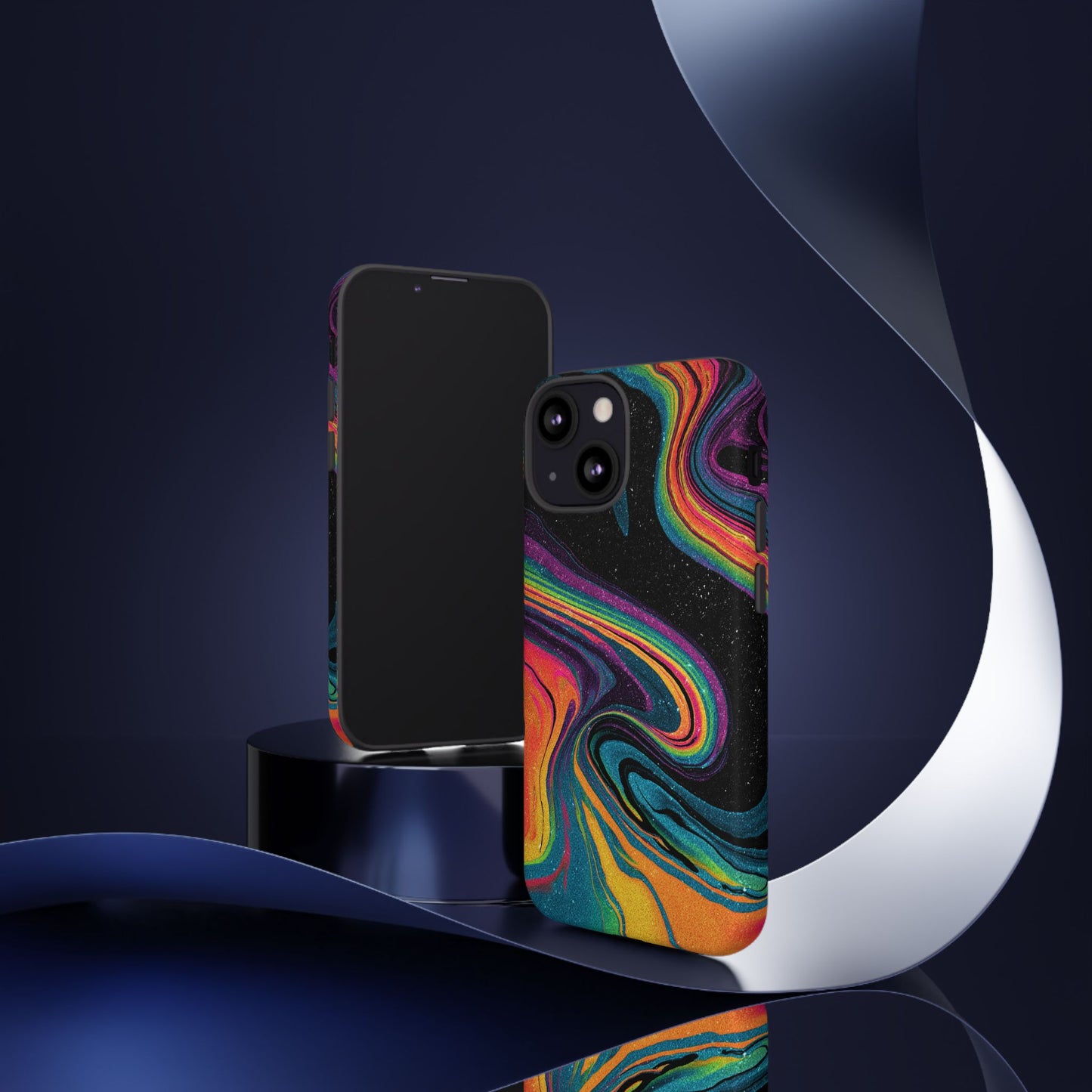 Rainbow Swirls [TOUGH CASE]