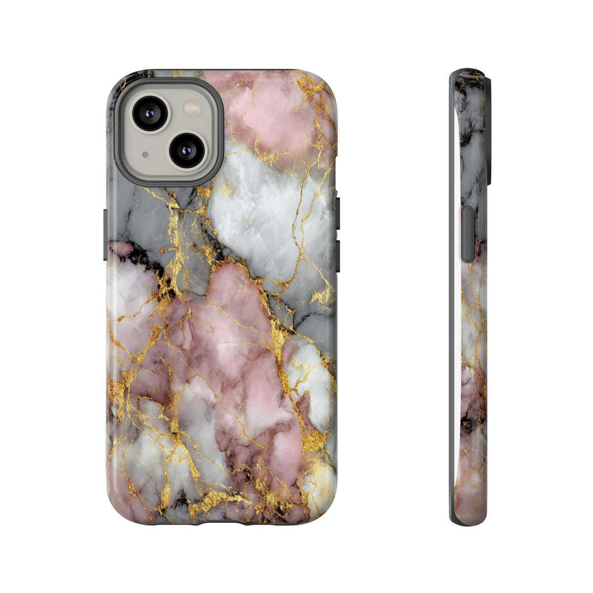 Rose & White Marble